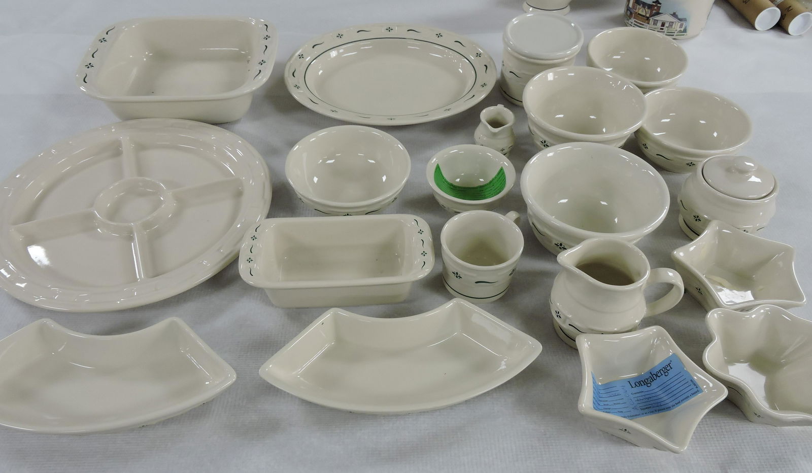 Hall China Longaberger lot of 20 pieces (1 of 1)
