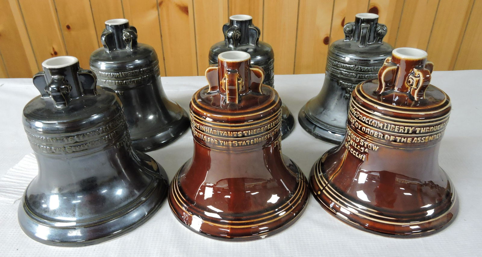 Hall China lot of 6 Liberty Bell (1 of 1)
