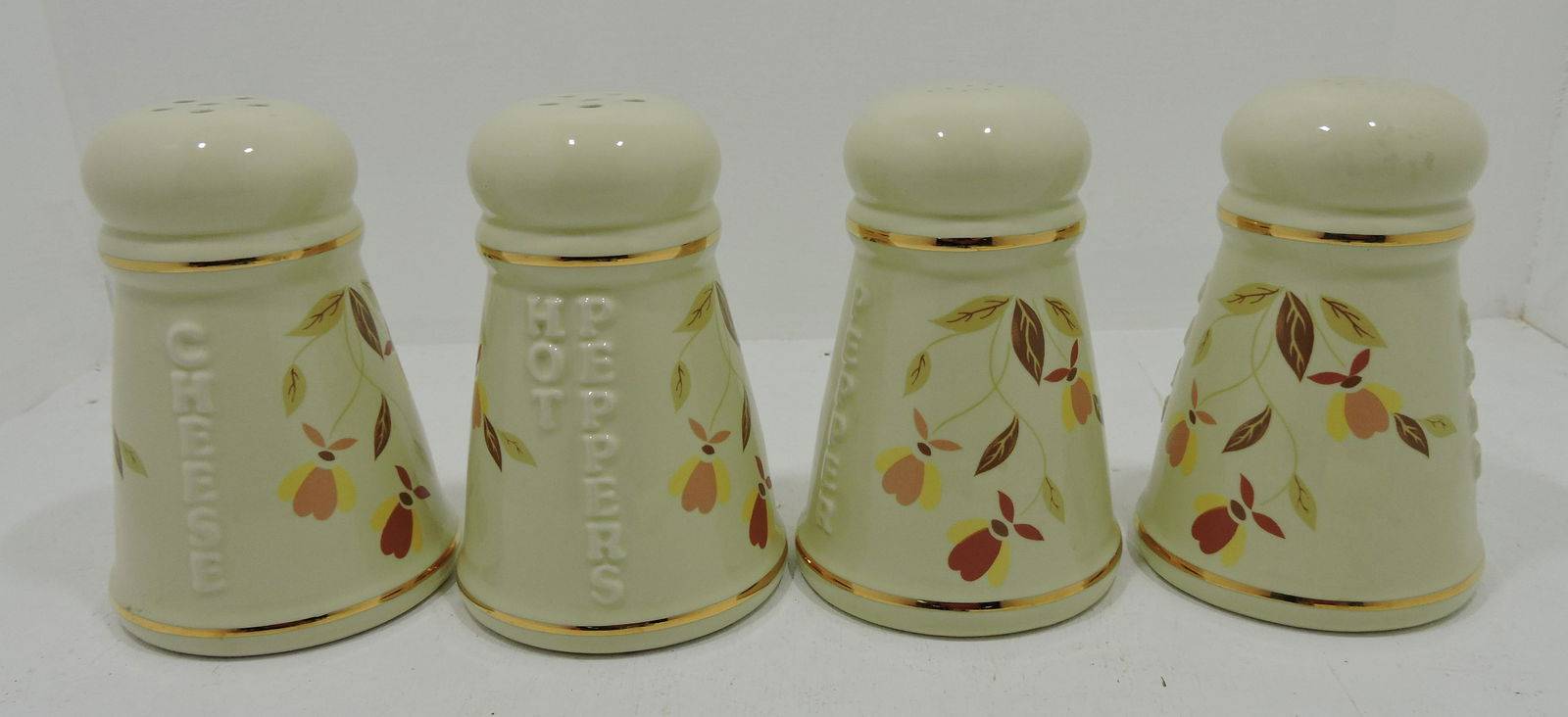 Hall China Autumn Leaf lot of 4 (1 of 1)