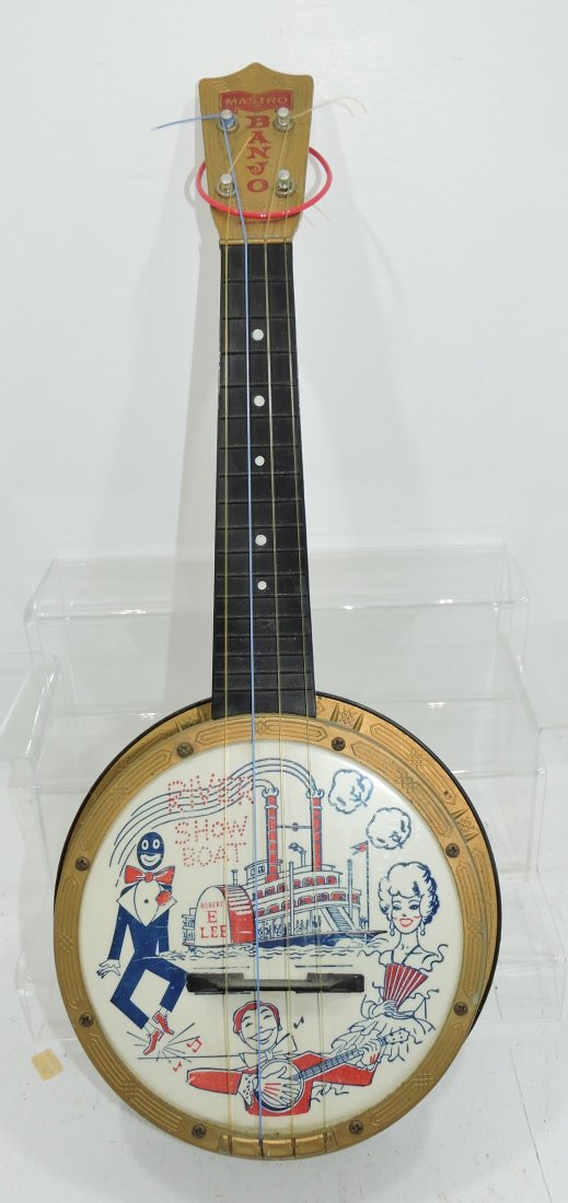 Black Americana River Showboat banjo: .