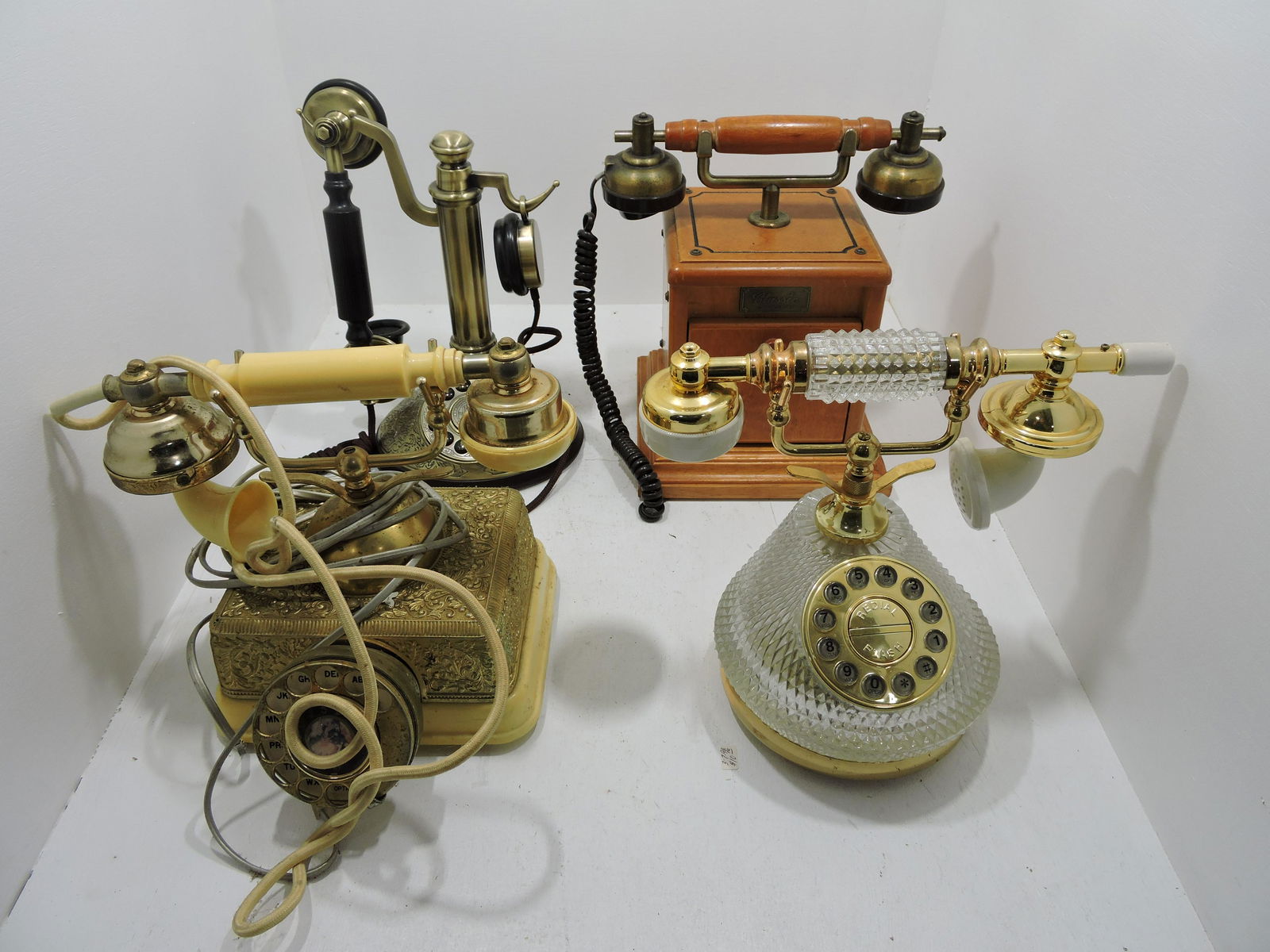 Lot of 4 rotary and push button desk (1 of 1)