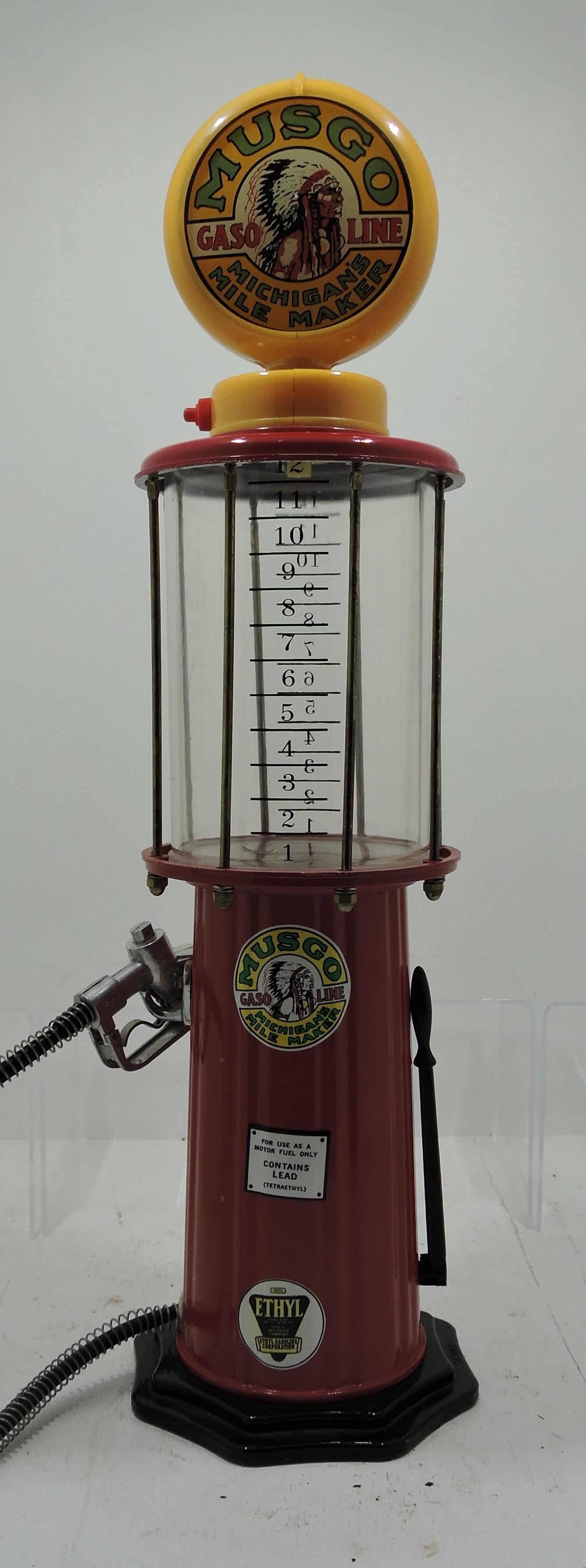 Musgo visible gas pump drink dispenser (1 of 1)