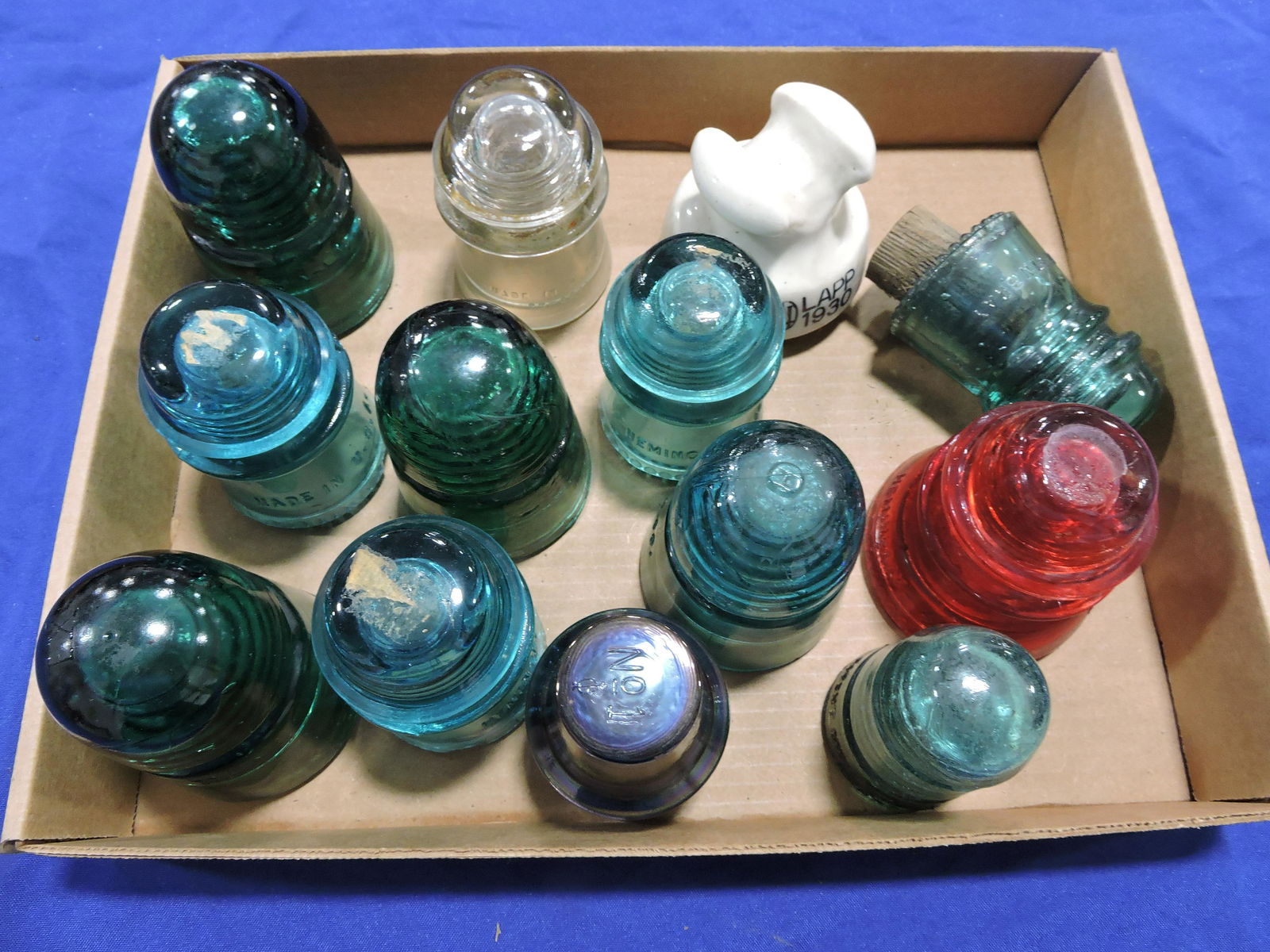 Lot of telephone insulators (1 of 1)