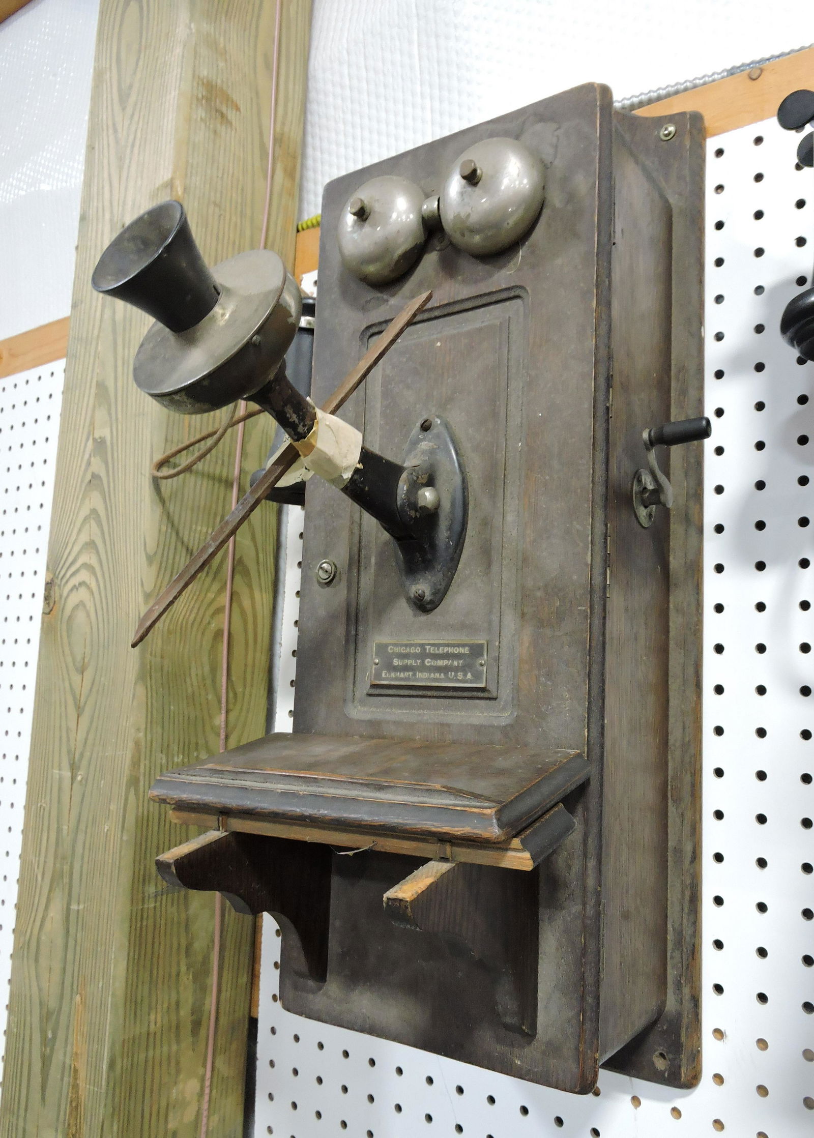 Chicago Telephone Supply Co. oak (1 of 2)