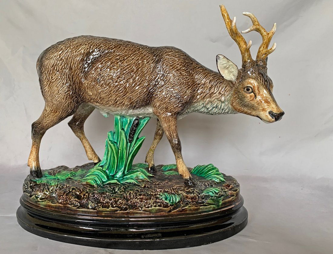 Very large and rare Hugo Lonitz stag (1 of 4)