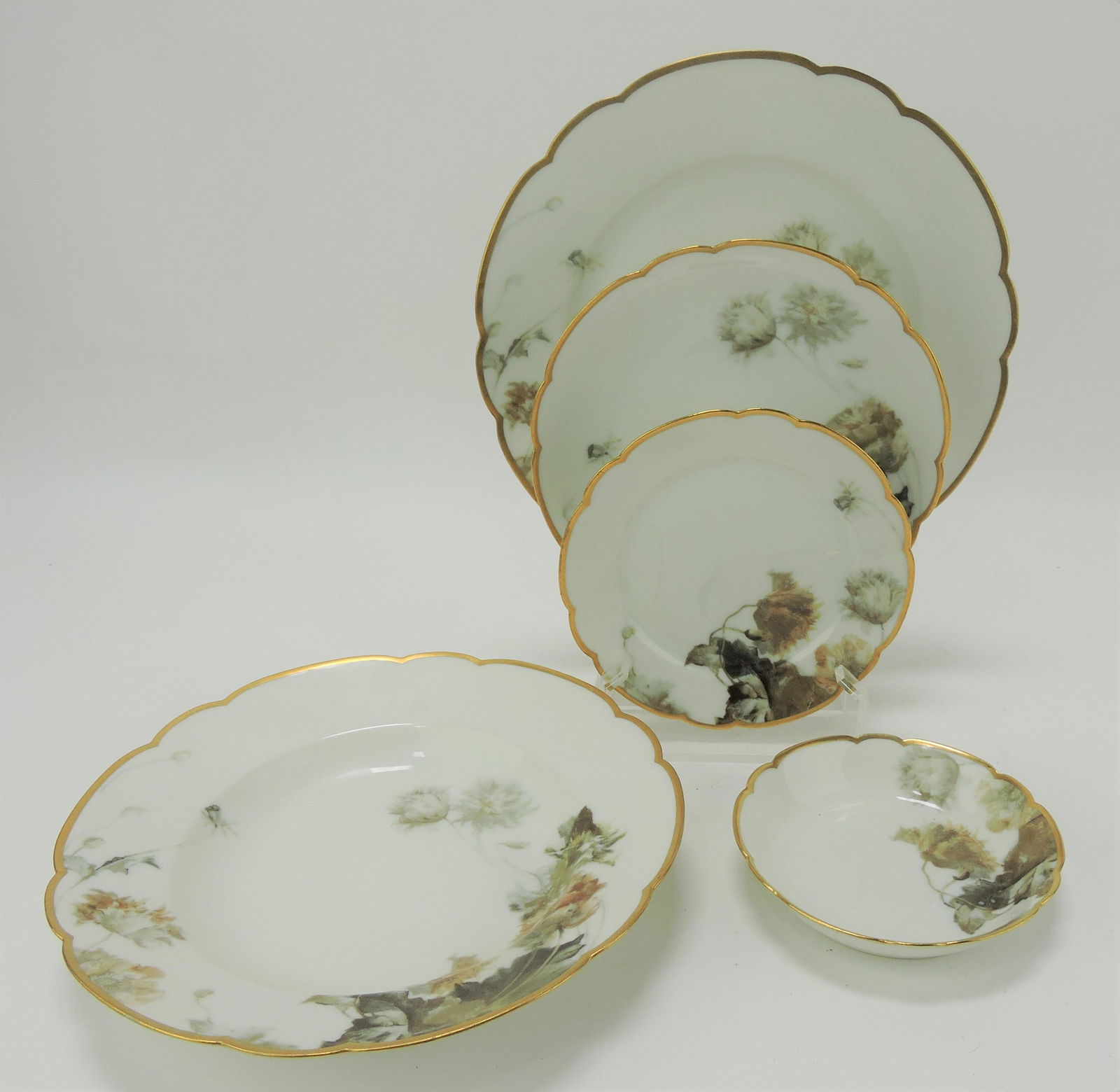Haviland Limoges rare partial set (1 of 3)
