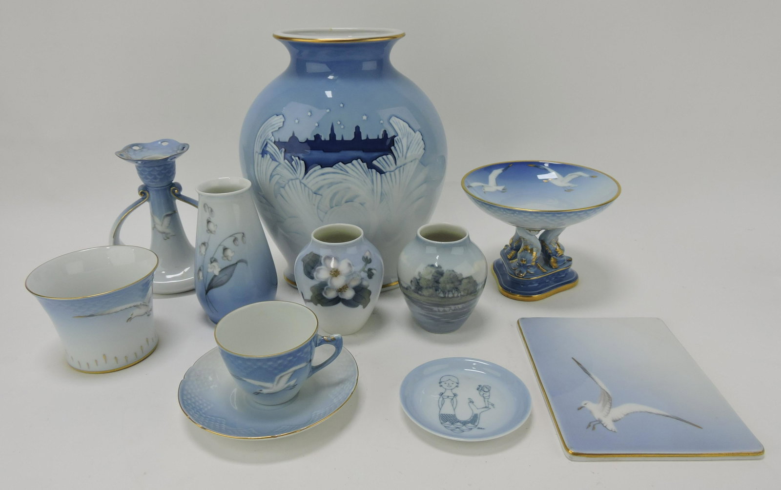 Bing & Grondahl lot of 10 assorted: pieces