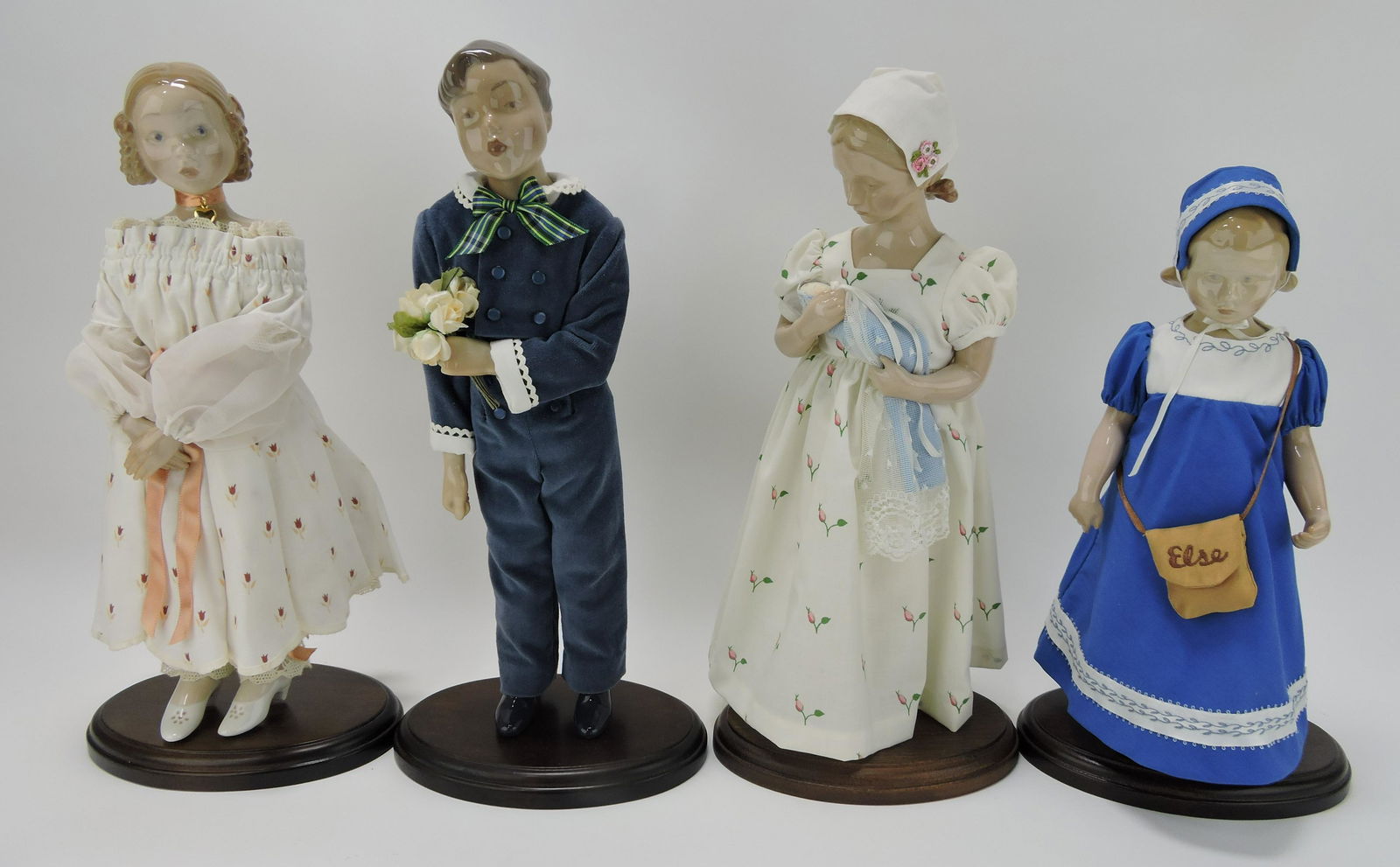 Bing & Grondahl lot of 4 dolls, 14" (1 of 1)