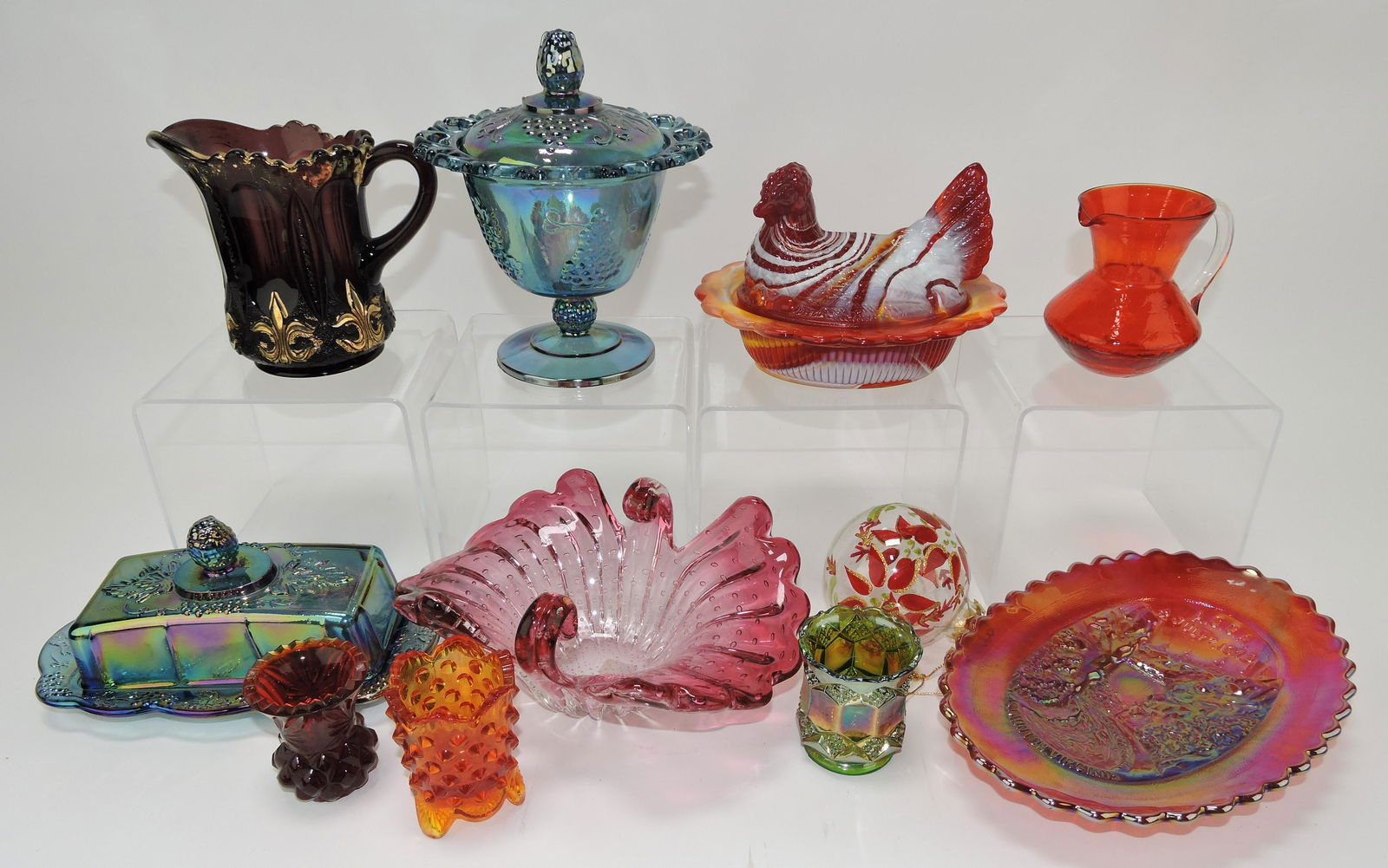 Lot of 11 assorted glassware pieces (1 of 1)