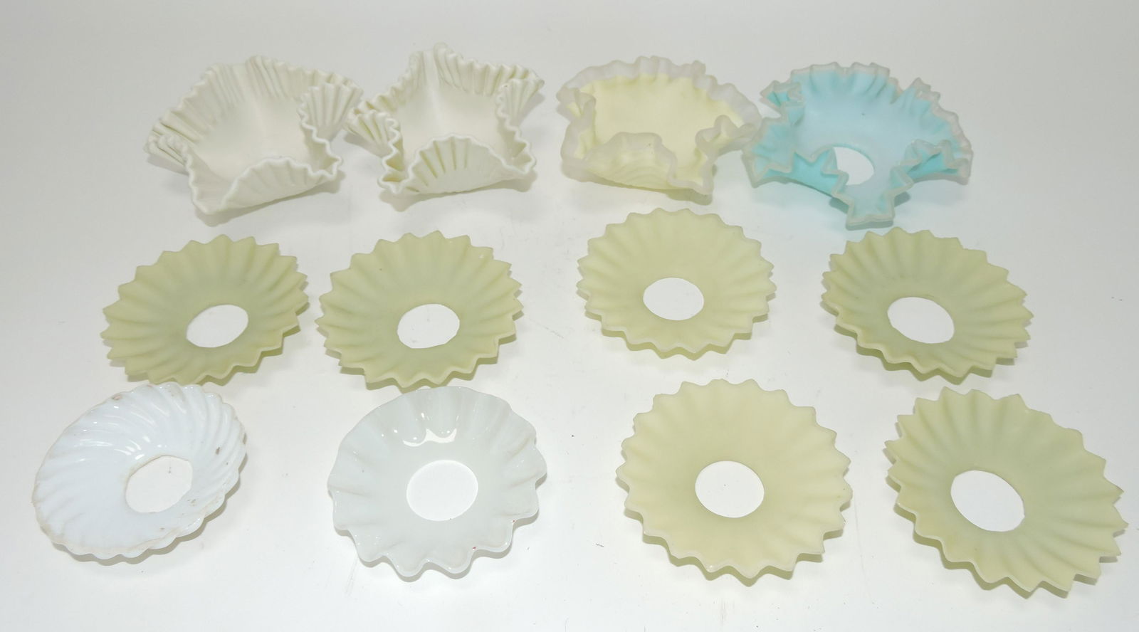 Lot of 12 small lamp shades (1 of 1)