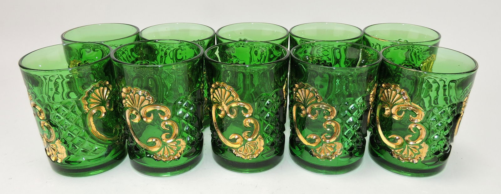 EAPG green Croesus set of 10 water (1 of 1)