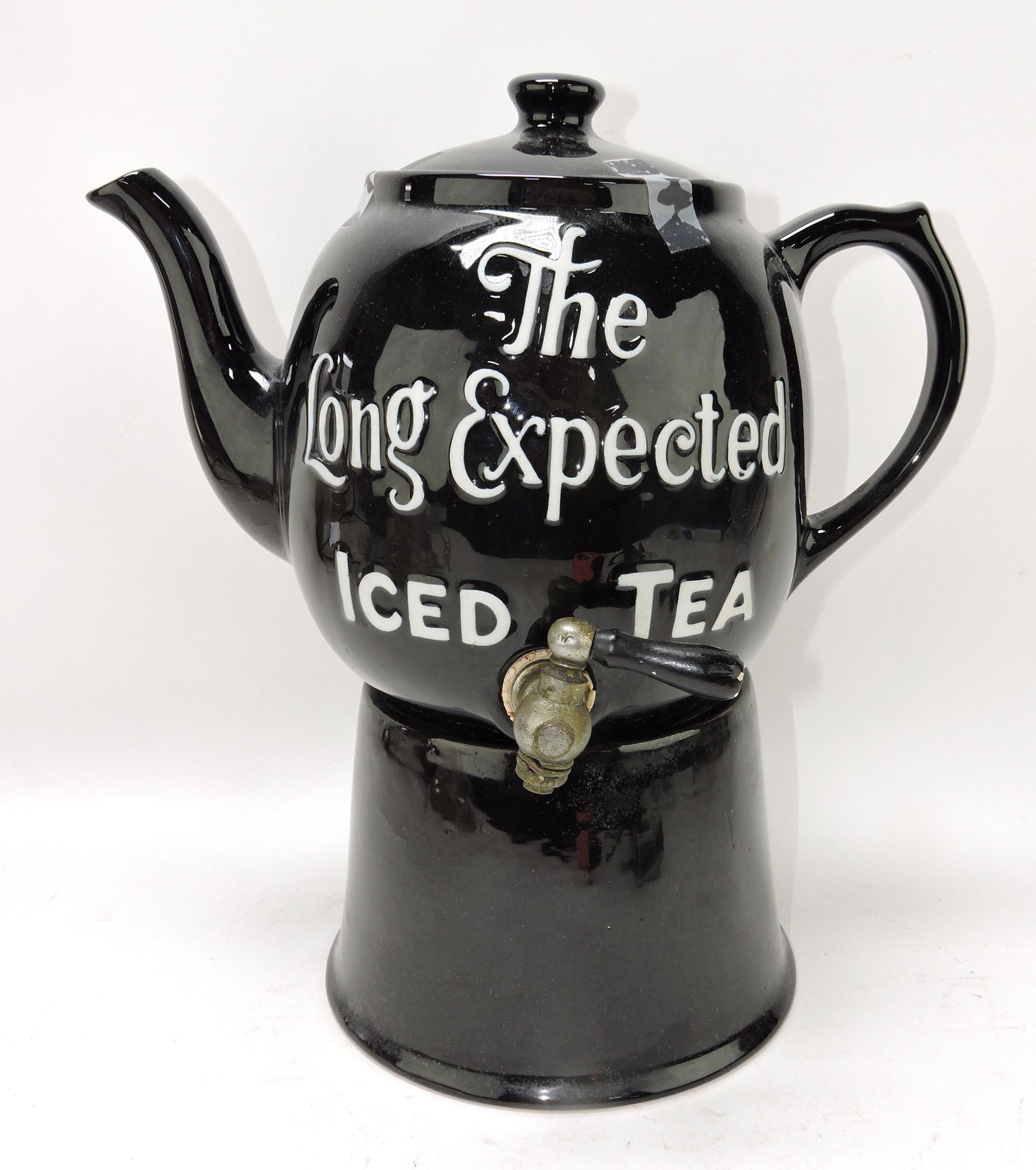 Hall China teapot dispenser on (1 of 1)