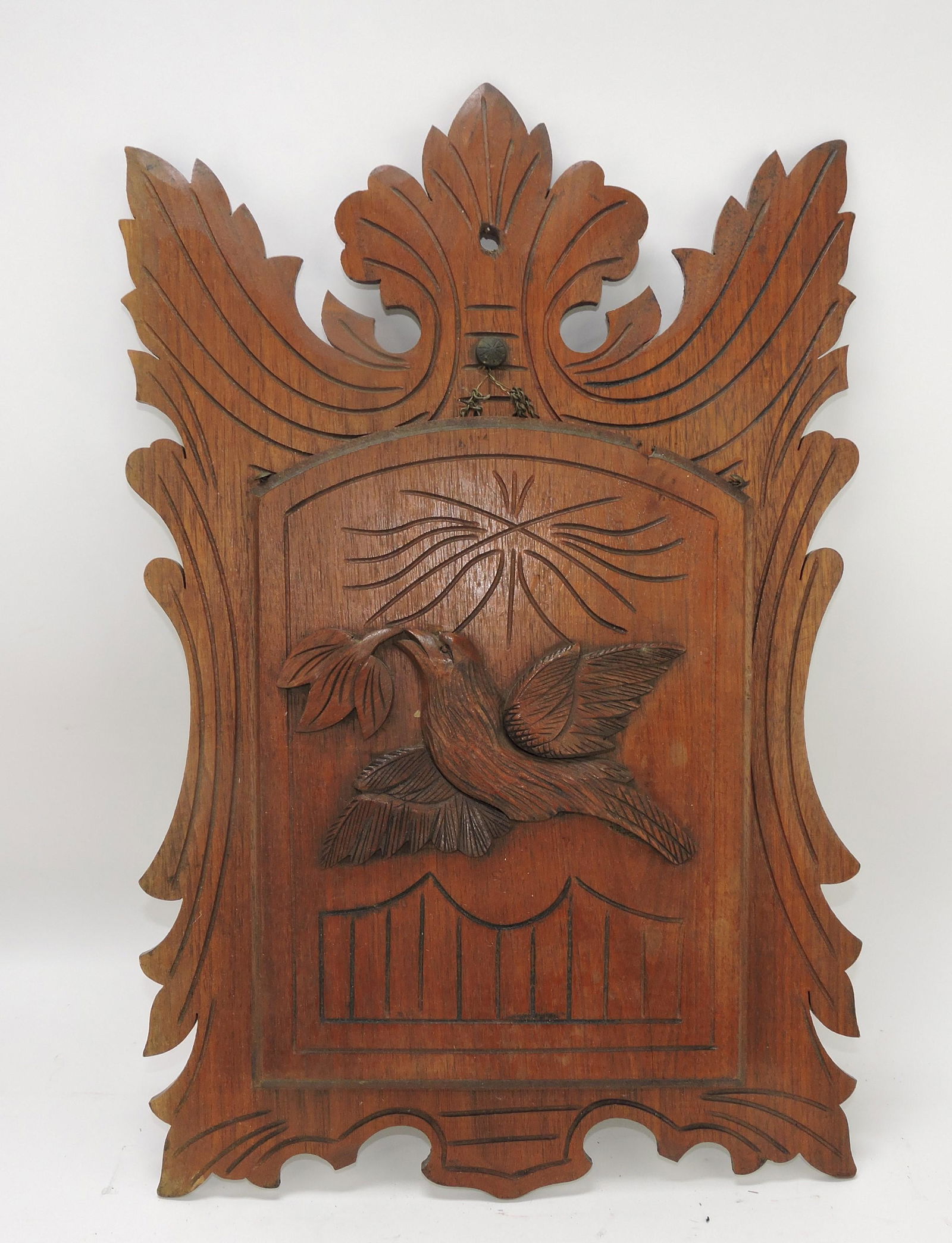 Victorian walnut wall magazine (1 of 1)