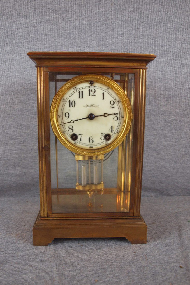 Seth Thomas brass carriage clock: Seth Thomas brass carriage clock