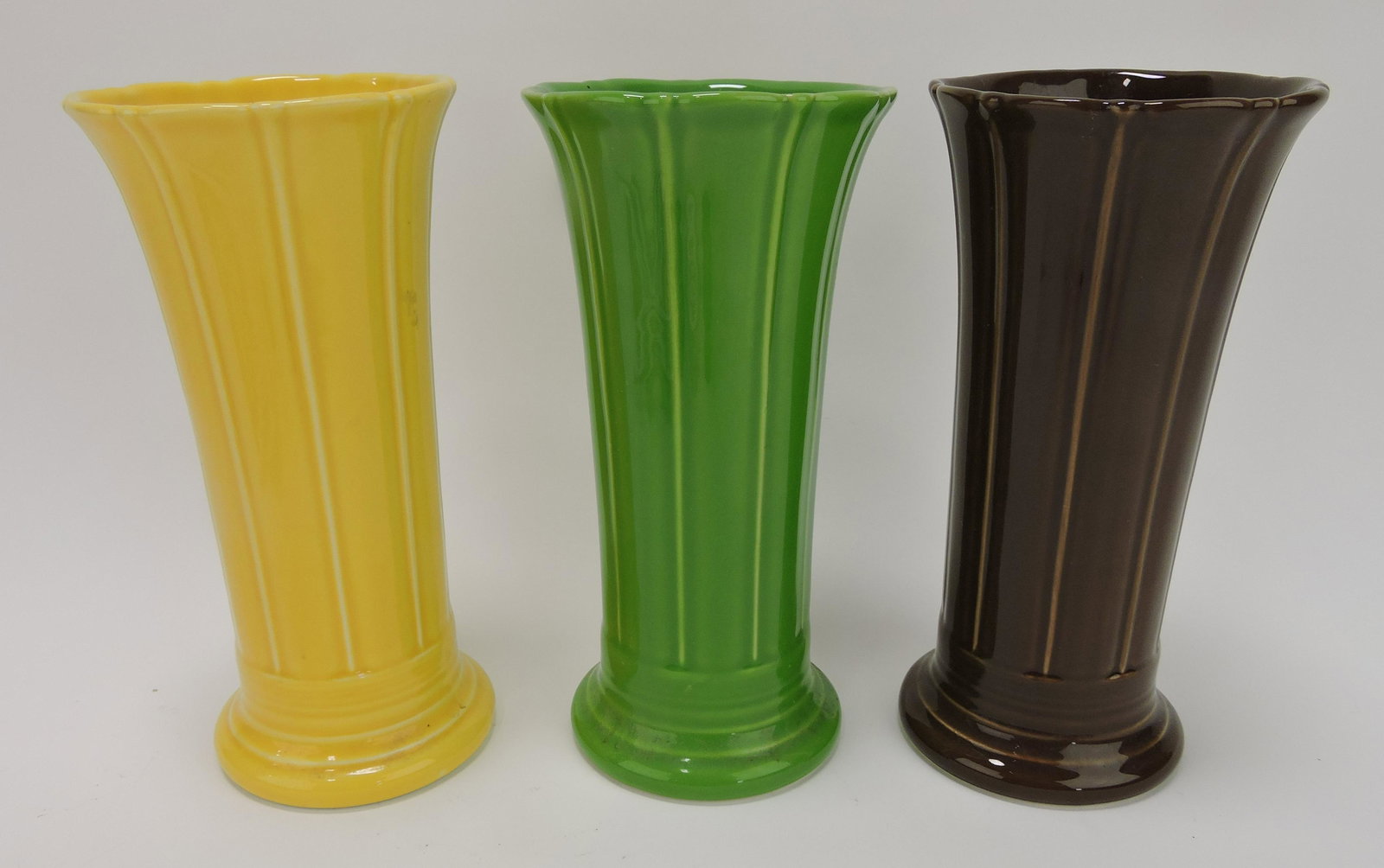Fiesta Post 86 8" flower vase lot (1 of 1)