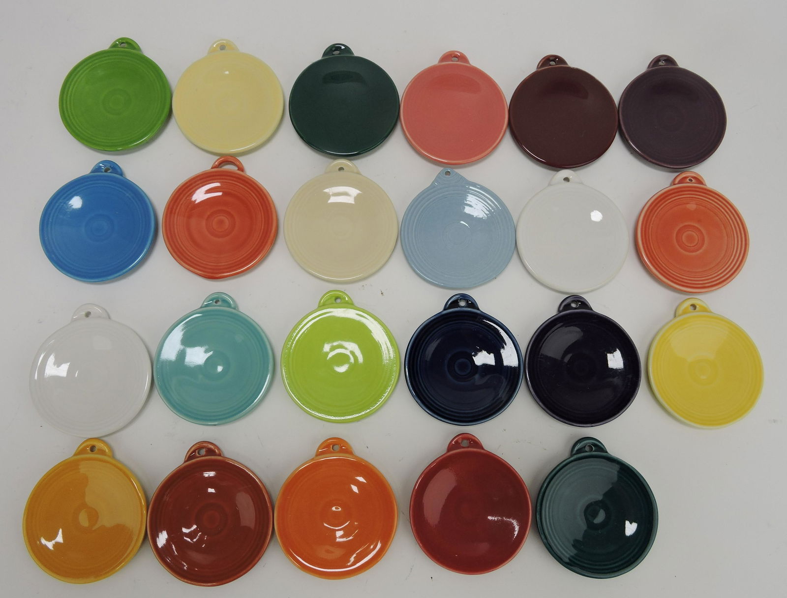 Fiesta Post 86 lot  of 23 plate ornaments (1 of 1)