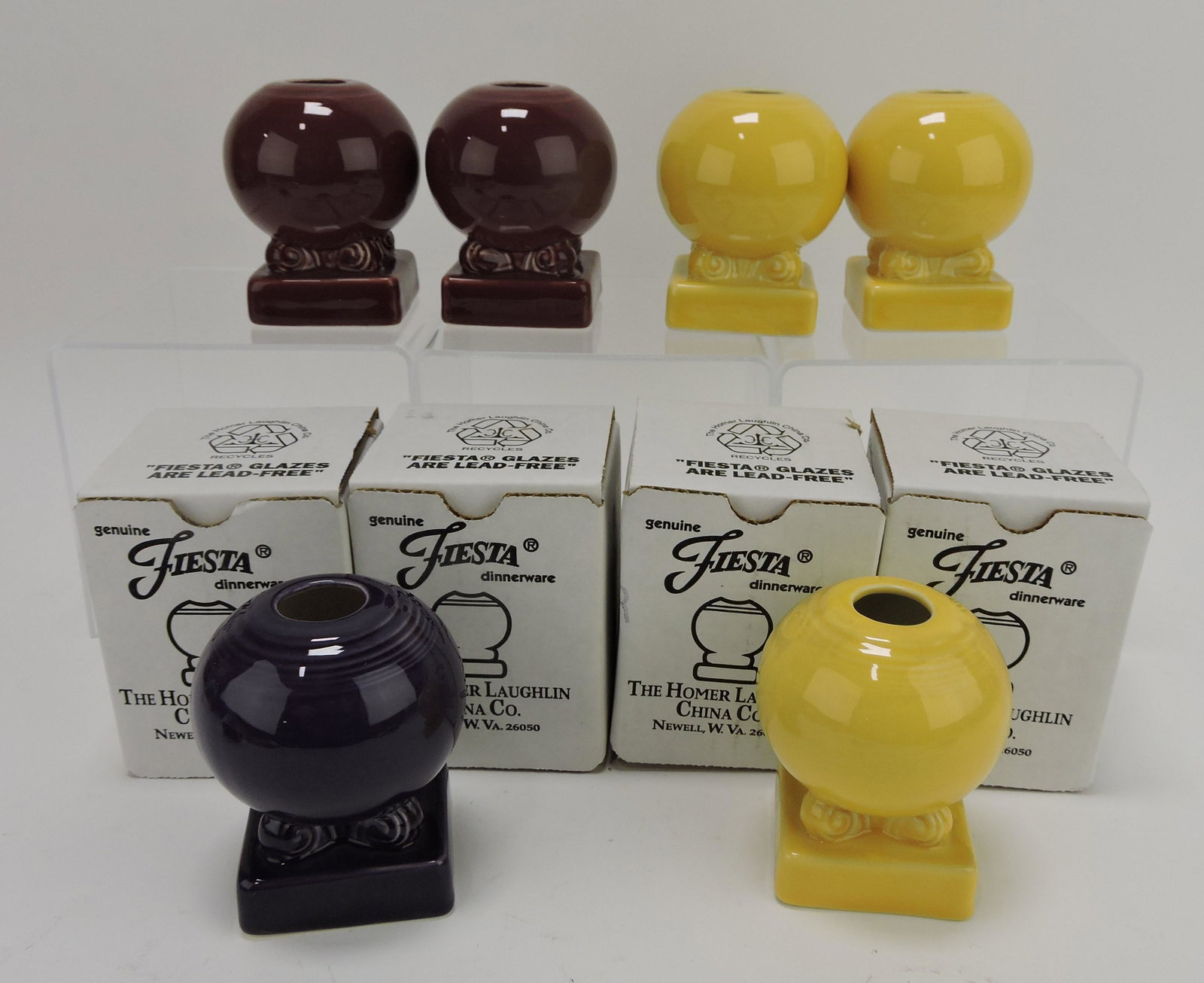 Fiesta Post 86 lot of 4 pair round (1 of 1)