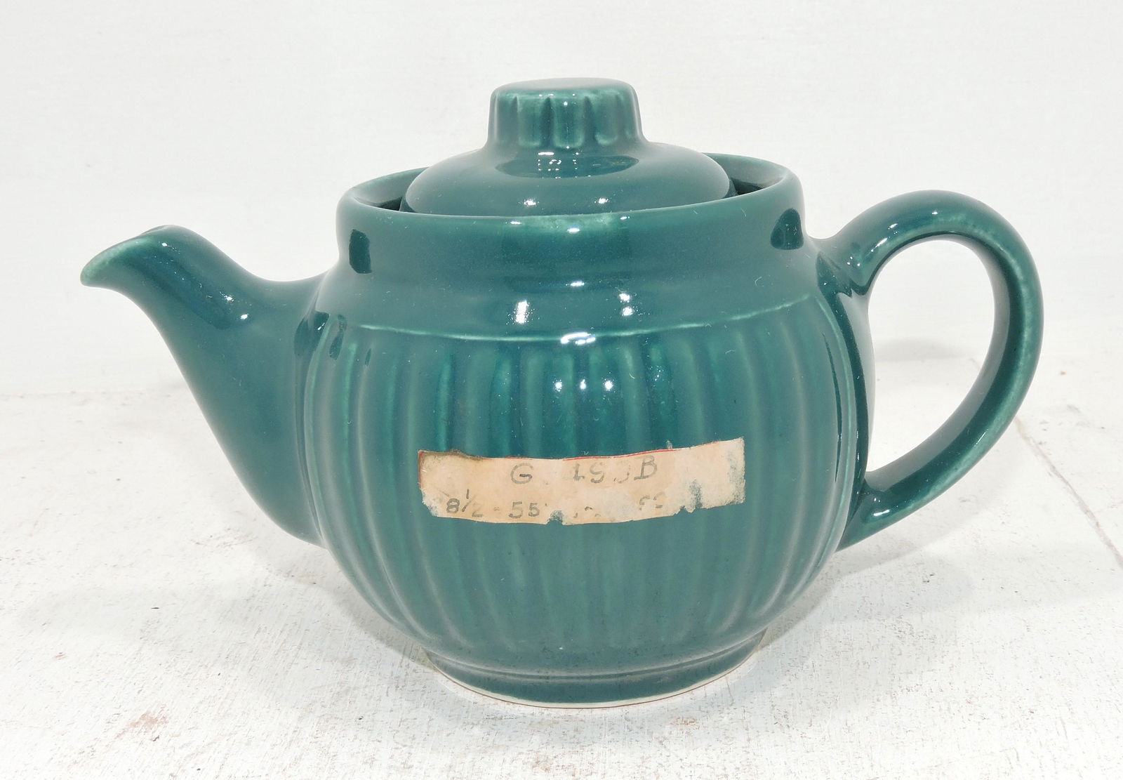 Hall China McCormick ribbed teapot, (1 of 1)