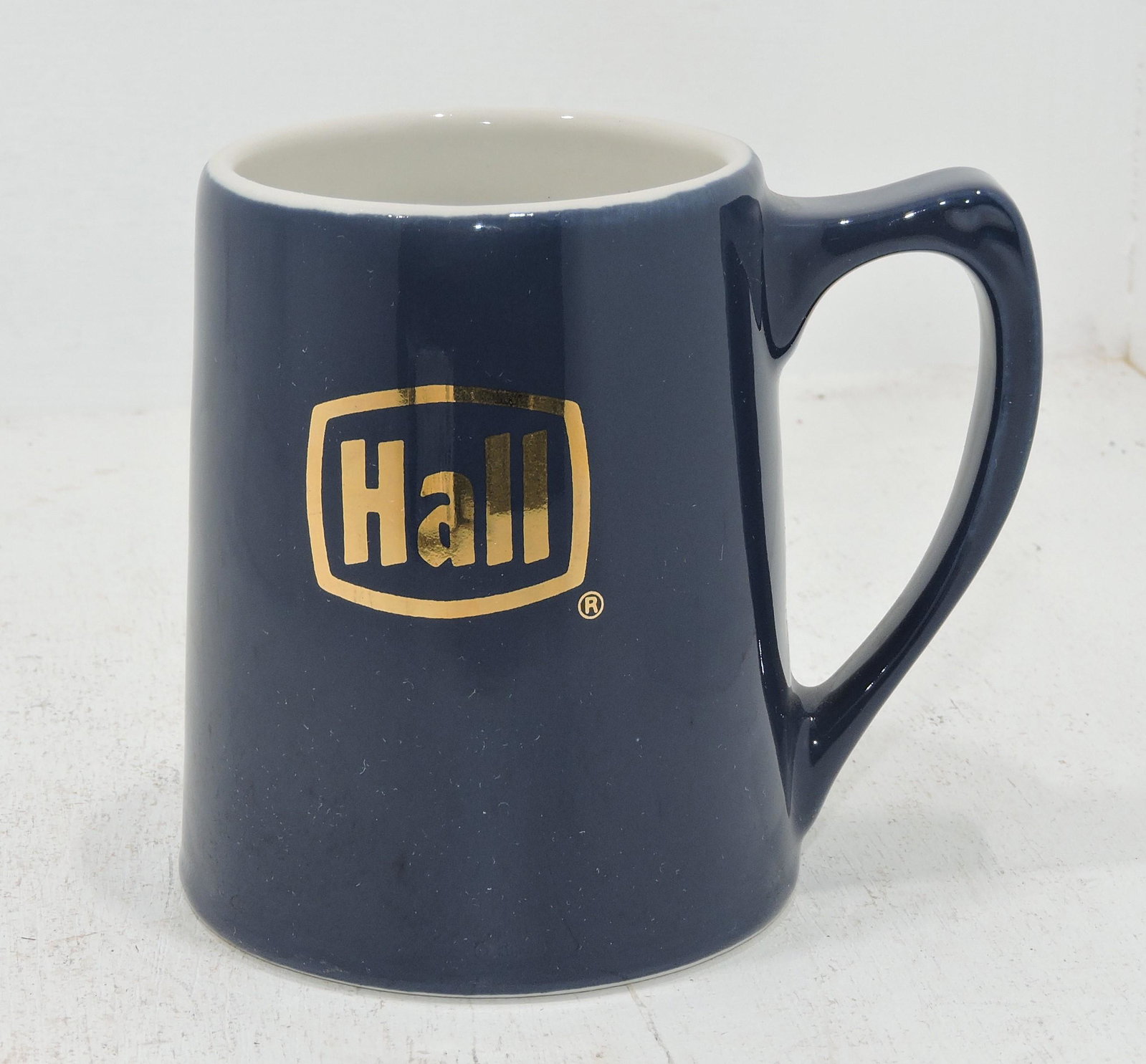 Hall China lot of 14 Hall China cobalt: mugs