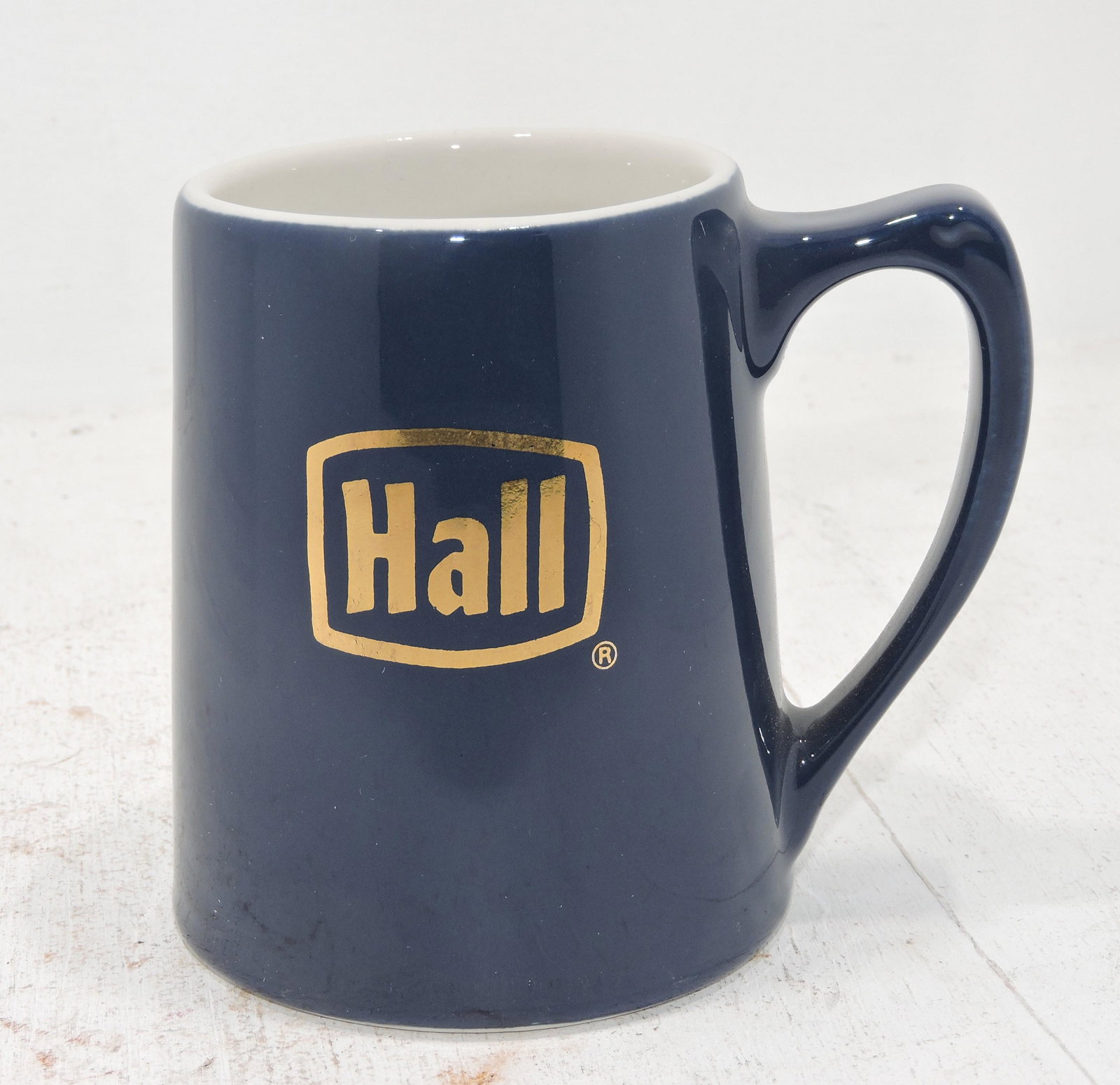 Hall China lot of 10 Hall China cobalt: mugs