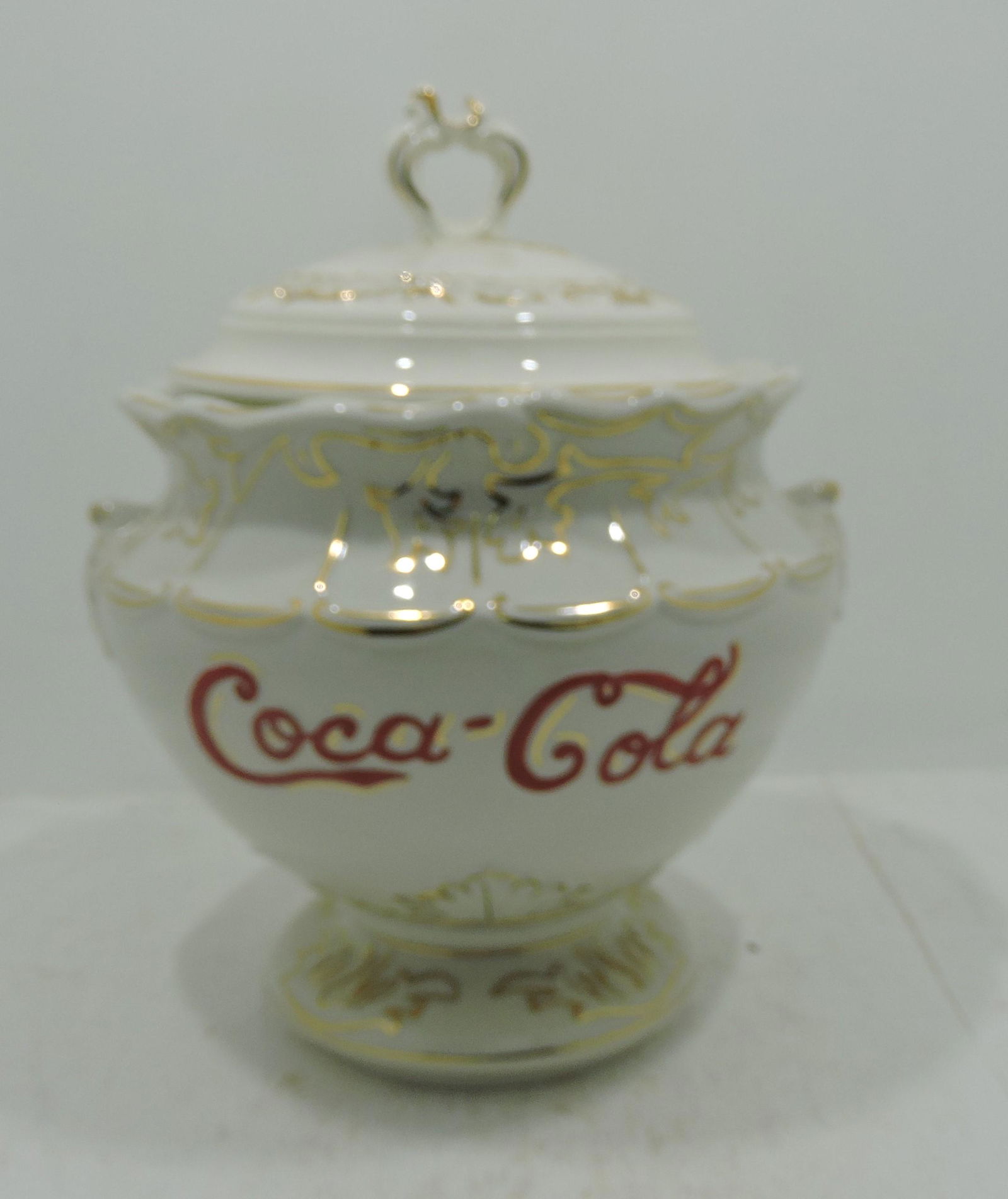 Hall China Coca Cola syrup dispenser (1 of 1)