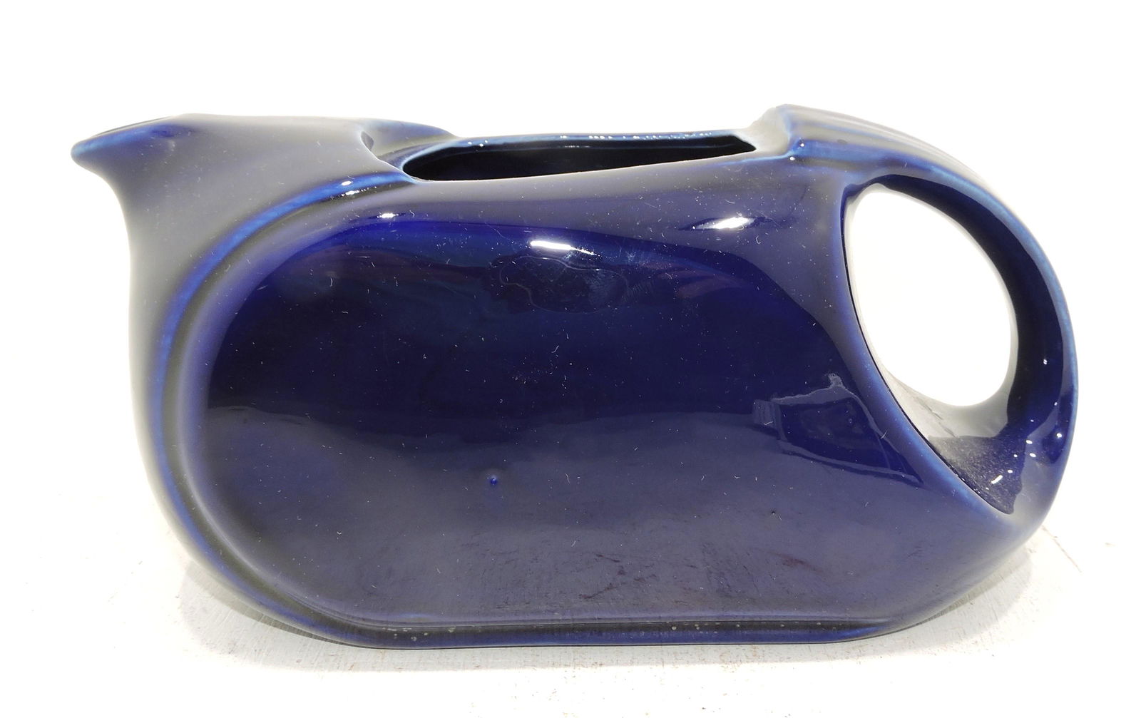 Hall China teapot, no lid, 'Solar (1 of 1)