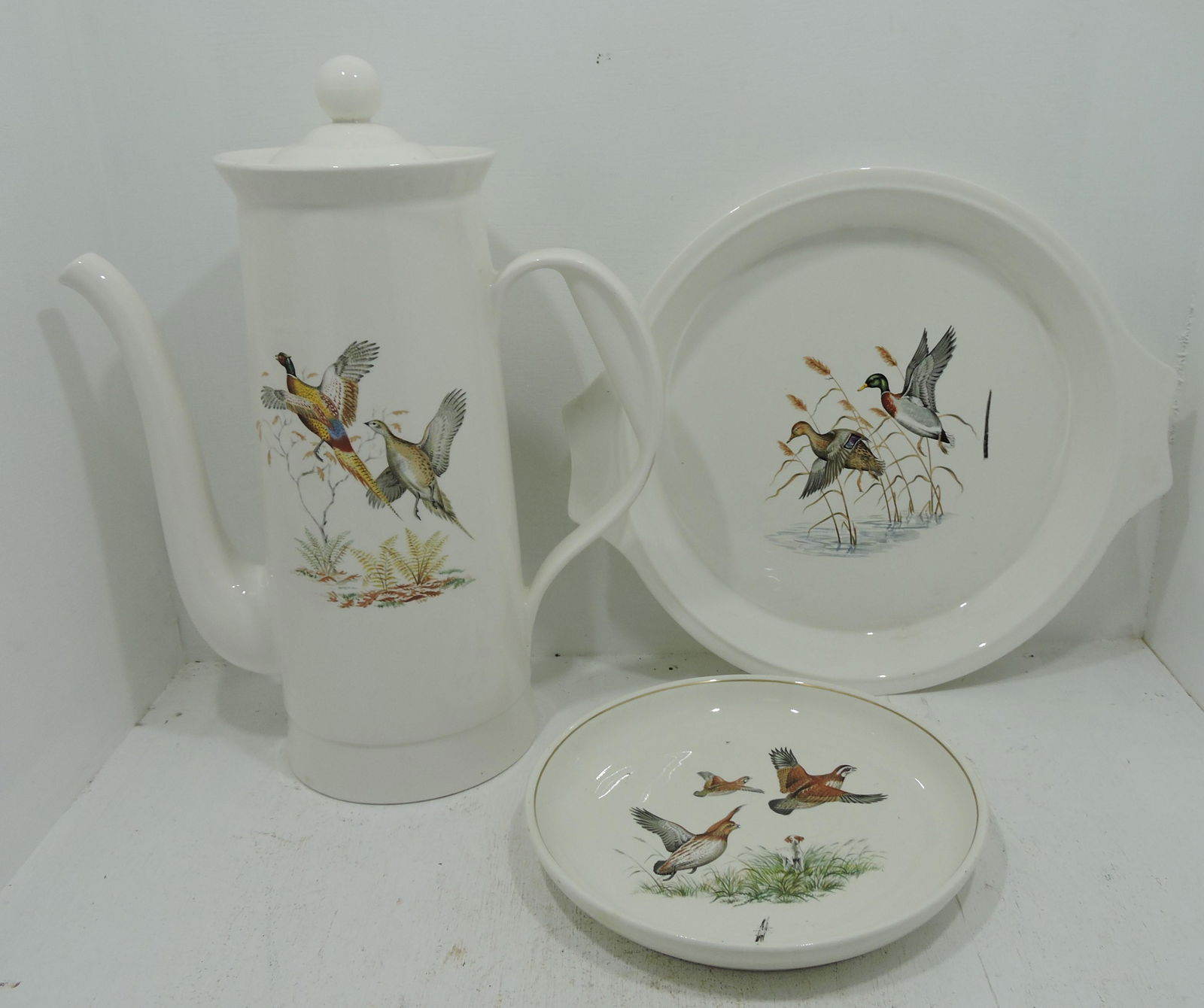 Hall China Flameware large coffee pot, (1 of 1)