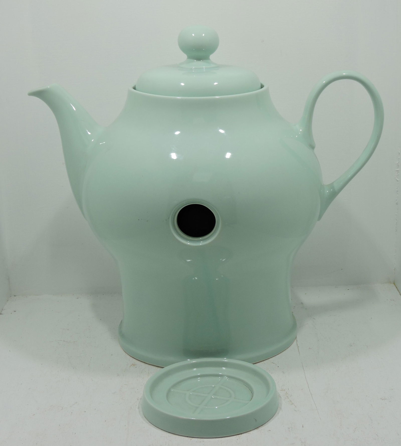 Hall China celadon green teapot tea (1 of 1)