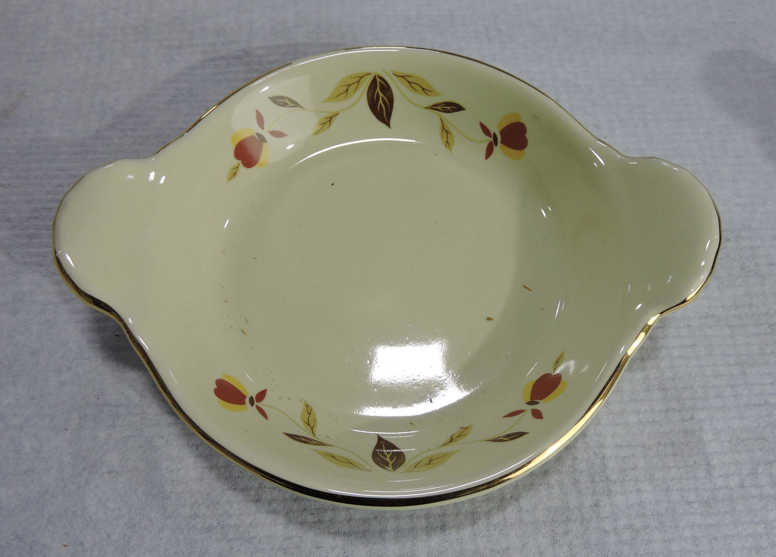 Hall China Autumn Leaf small tab handled (1 of 1)