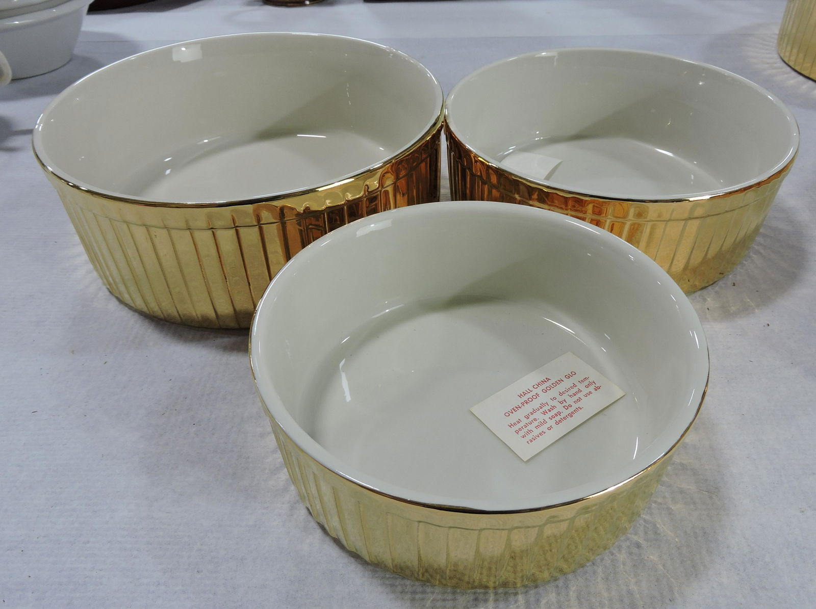 Hall China Golden Glo 3 piece baker set Mar 09, 2023 Strawser