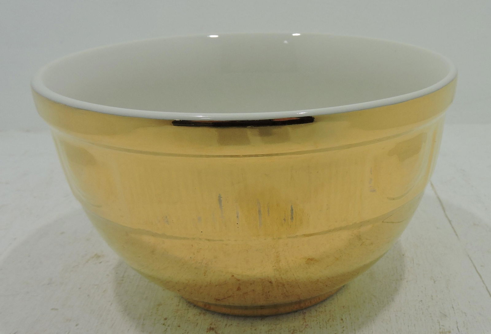 Hall China Golden Glo lot of 4 mixing bowls, Mar 09, 2023 Strawser