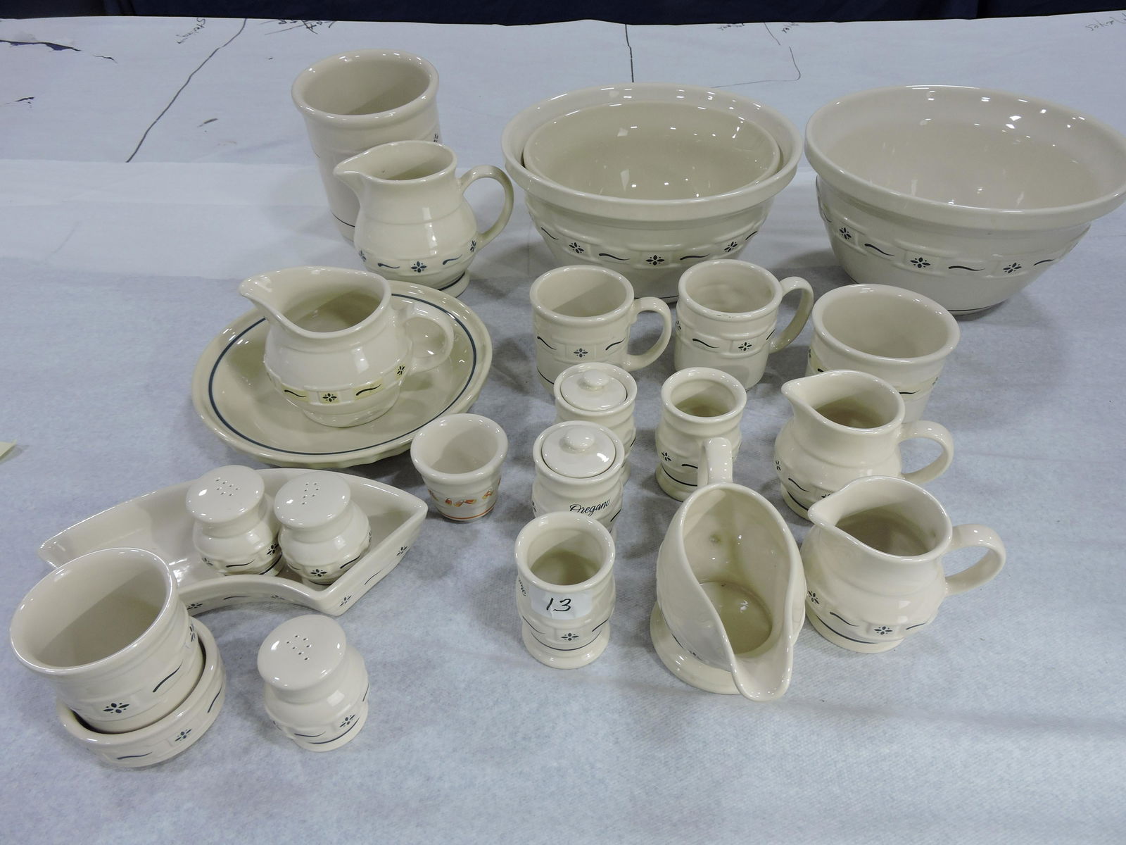 Hall China Longaberger lot of 24 pcs (1 of 1)
