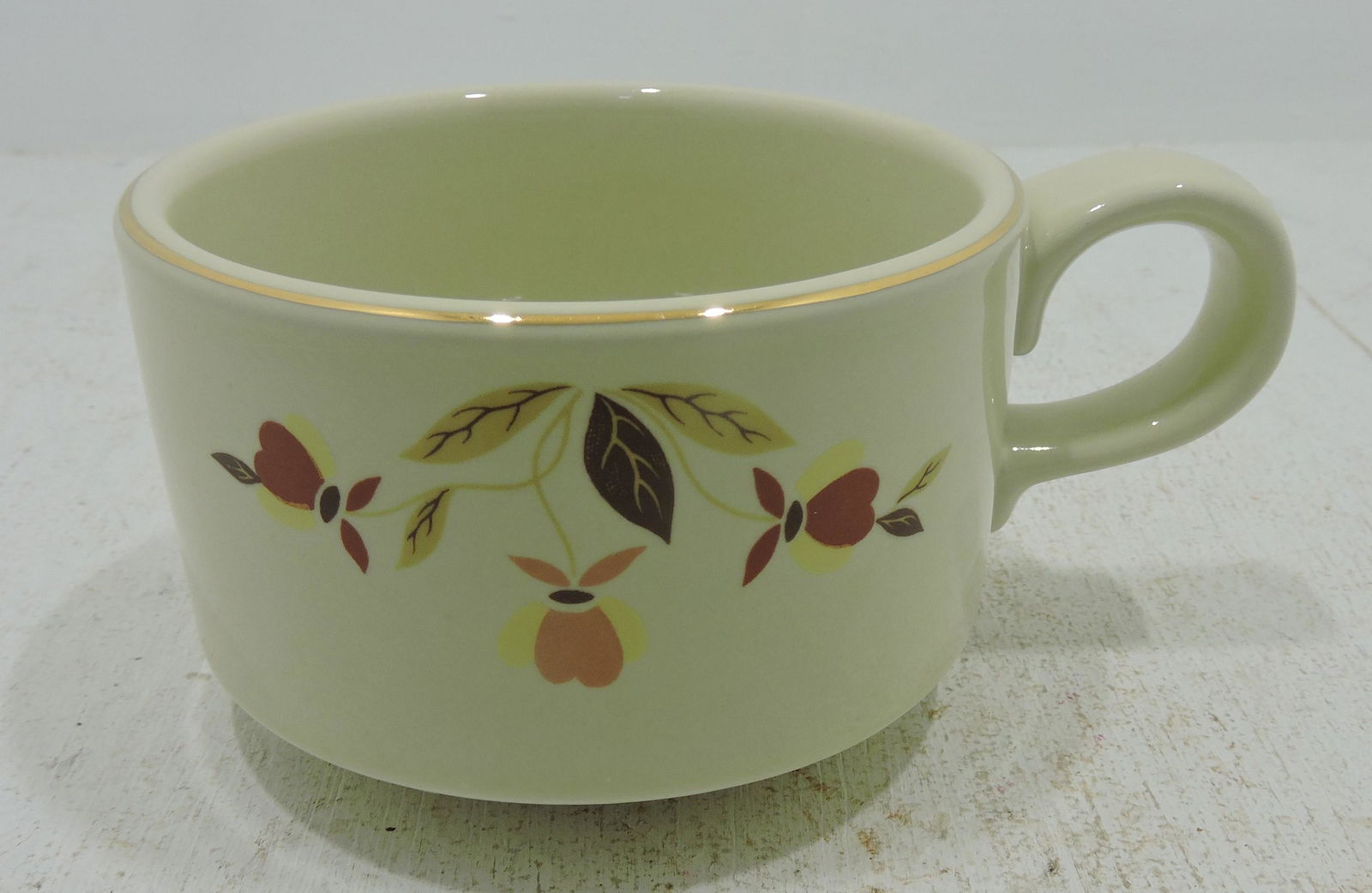 Hall China Autumn Leaf lot of 12 stacking (1 of 1)