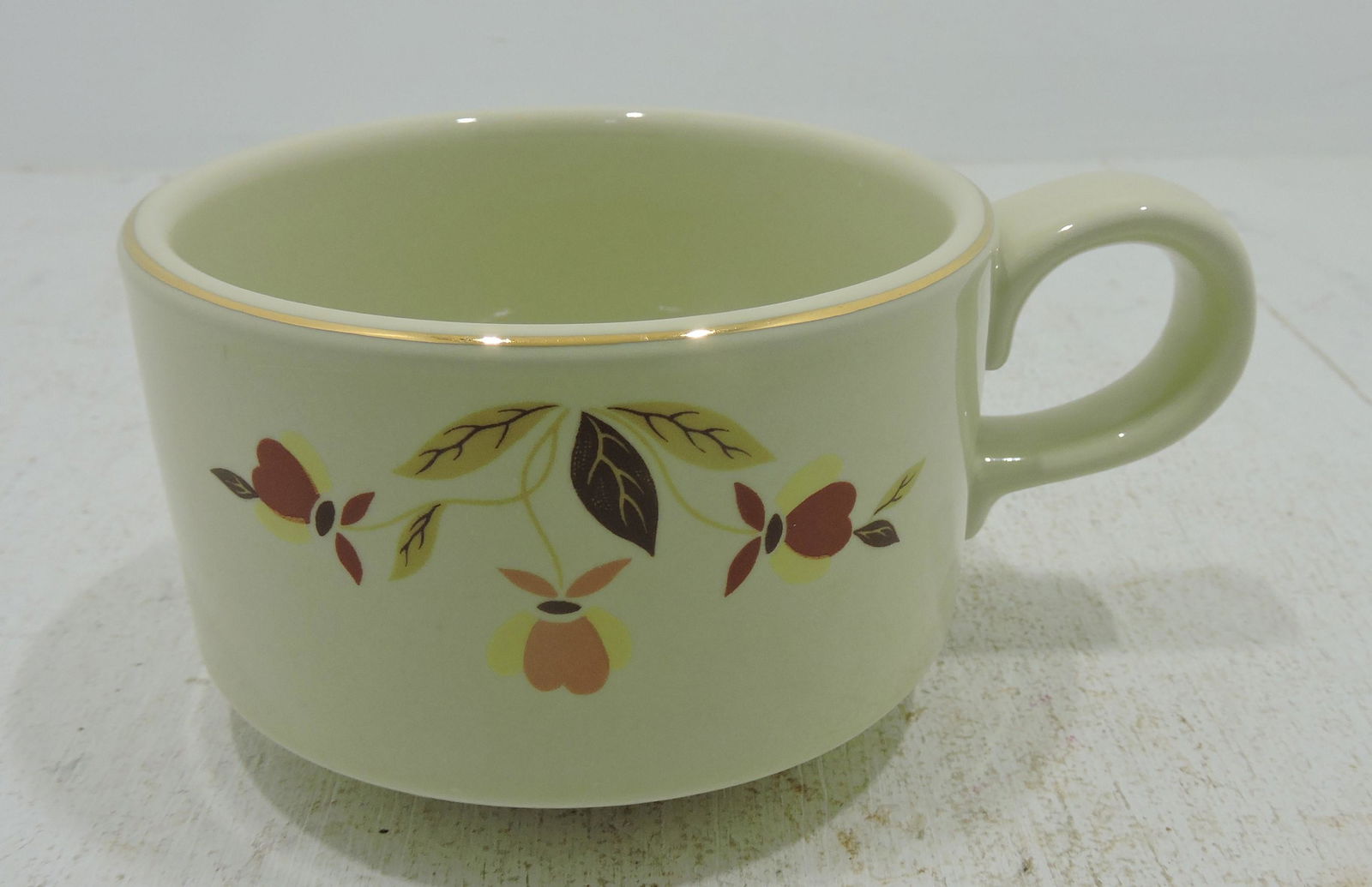 Hall China Autumn Leaf lot of 12 stacking (1 of 1)