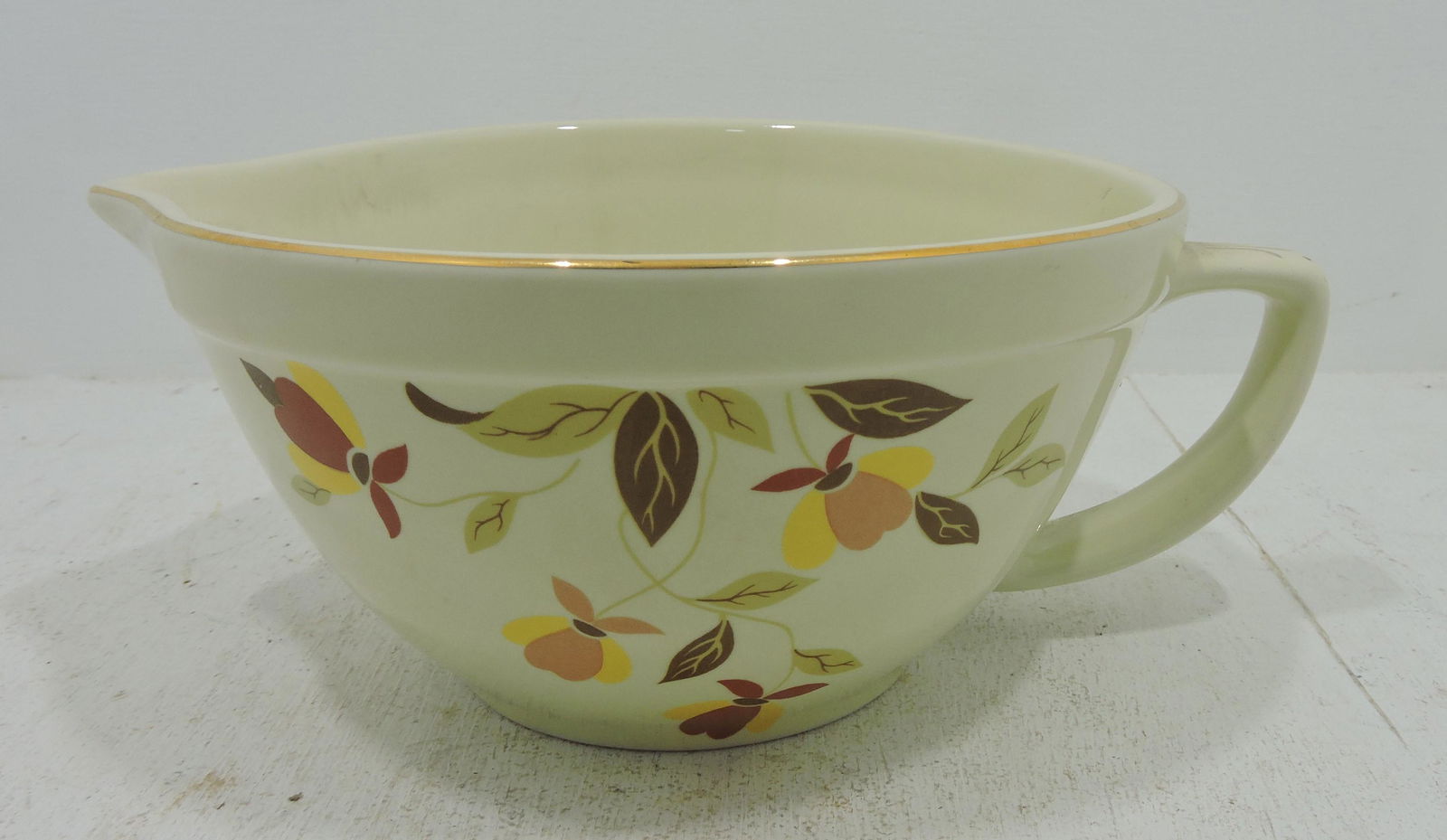 Hall China Autumn Leaf batter pitcher (1 of 1)
