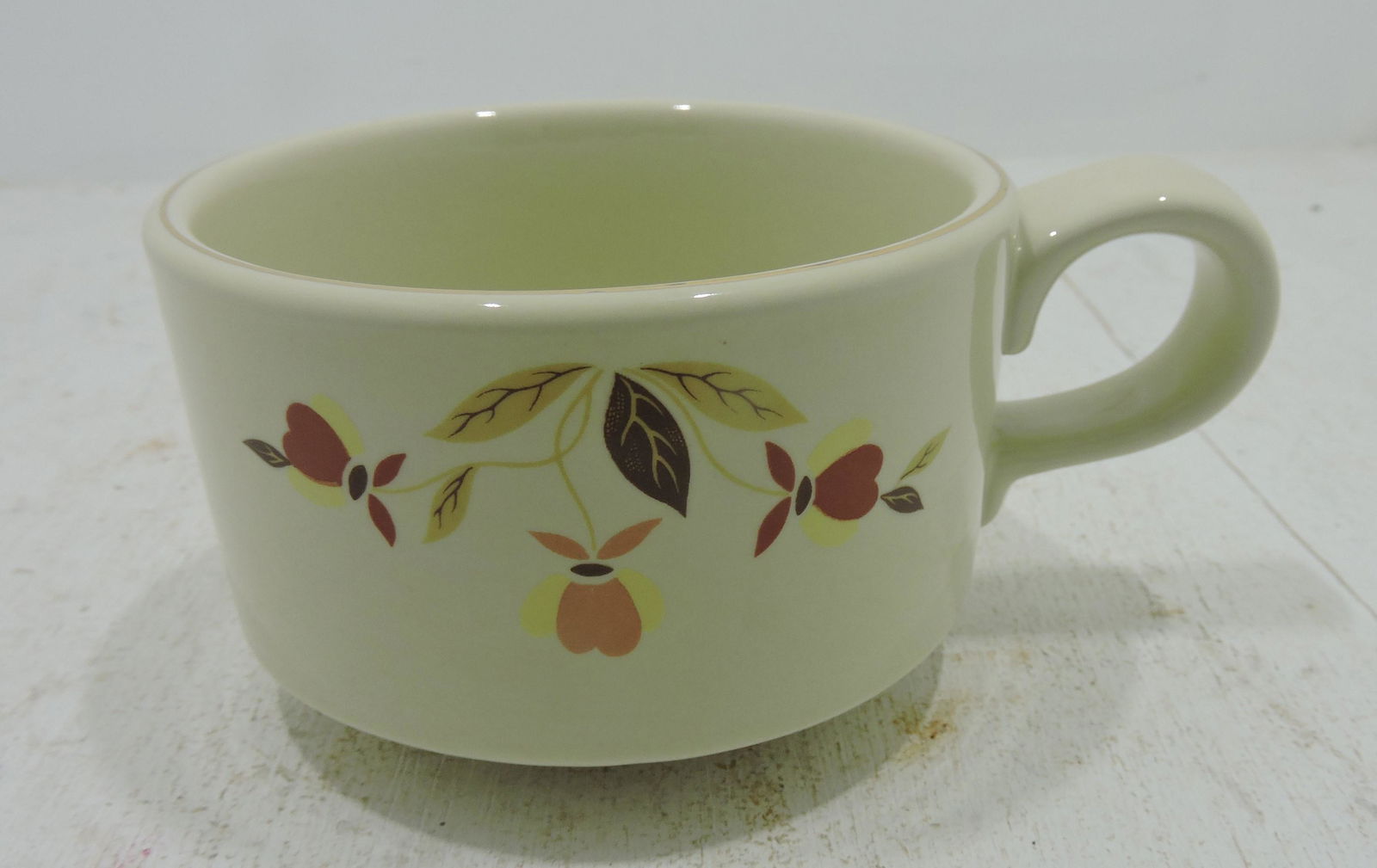 Hall China Autumn Leaf lot of 12 stacking (1 of 1)