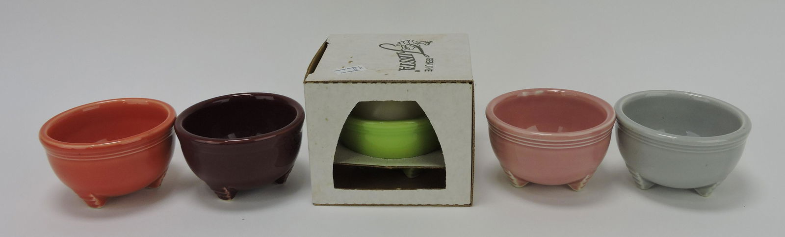 Fiesta Post 86 lot of 4 candle bowls (1 of 1)