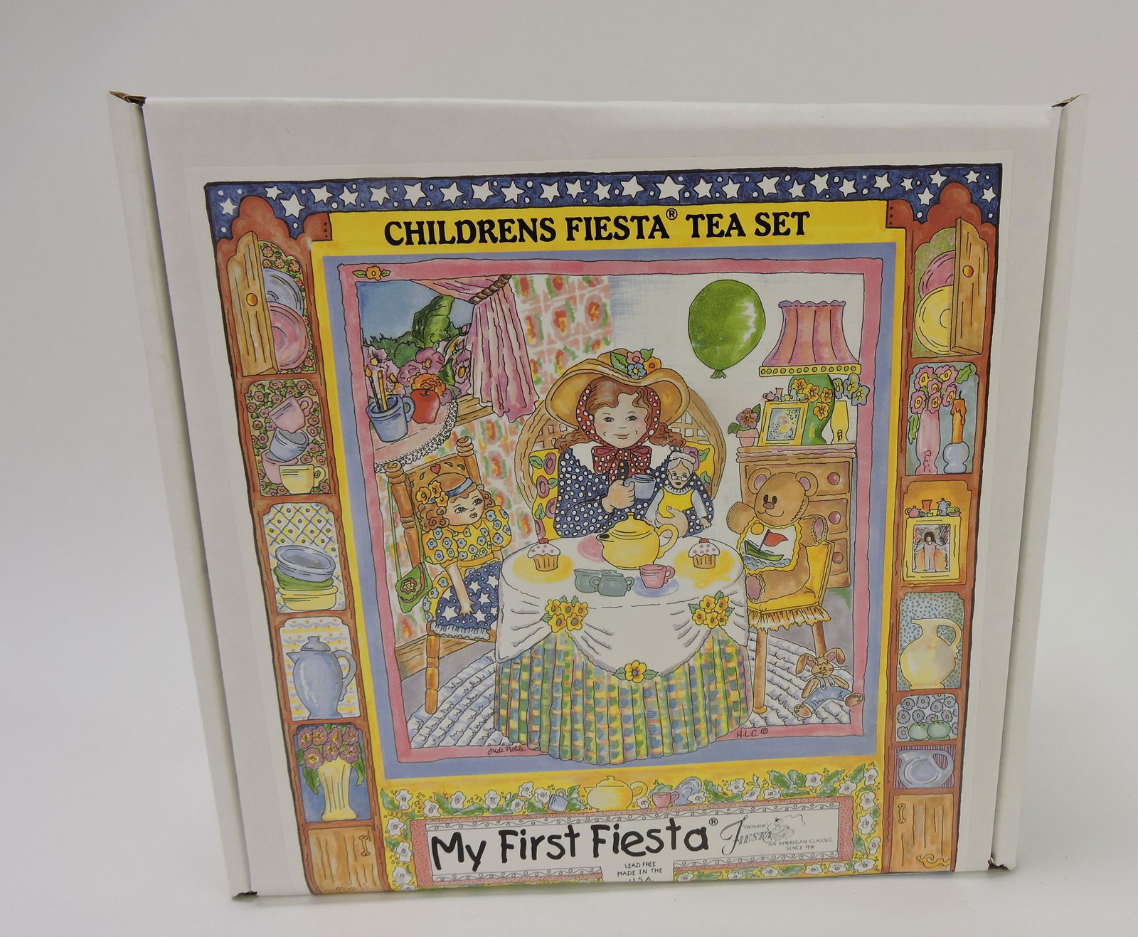 Fiesta Post 86 children's tea set, NIB (1 of 1)