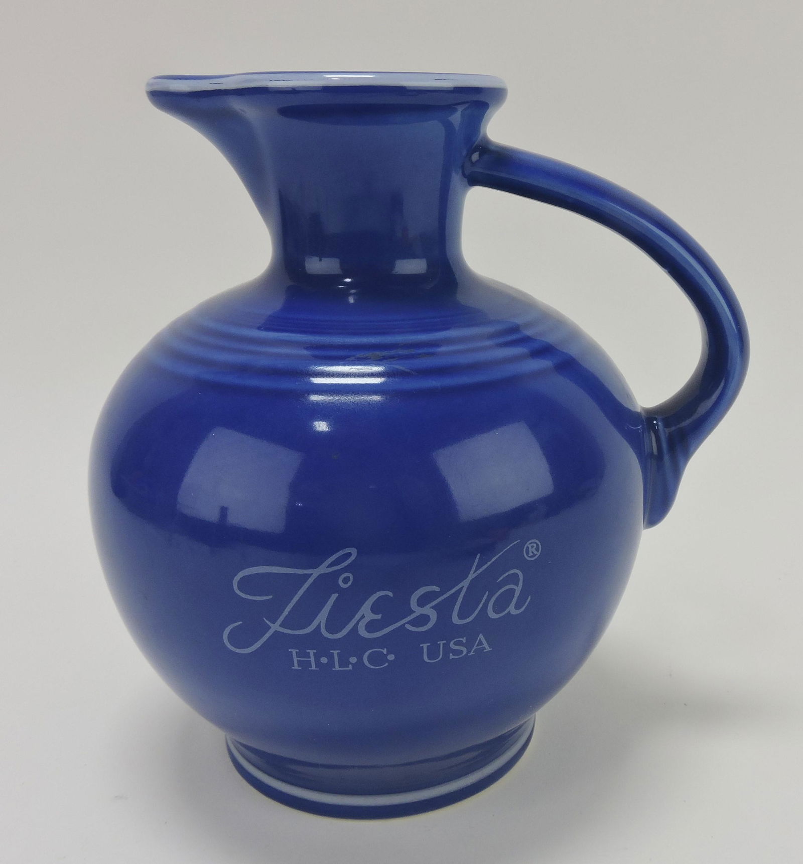 Fiesta Post 86 sapphire carafe, 1997 (1 of 2)