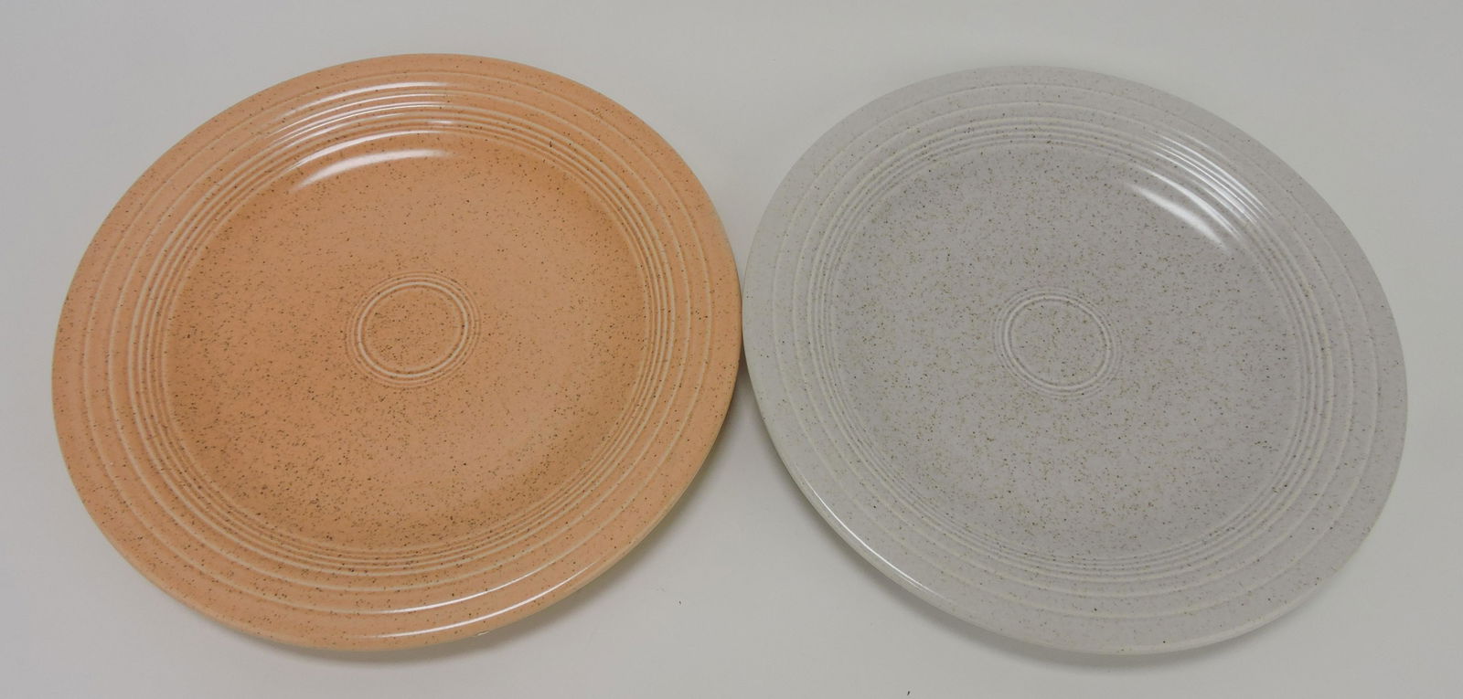 Fiesta Post 86 lot of 2 - 10 1/2" plates, (1 of 2)