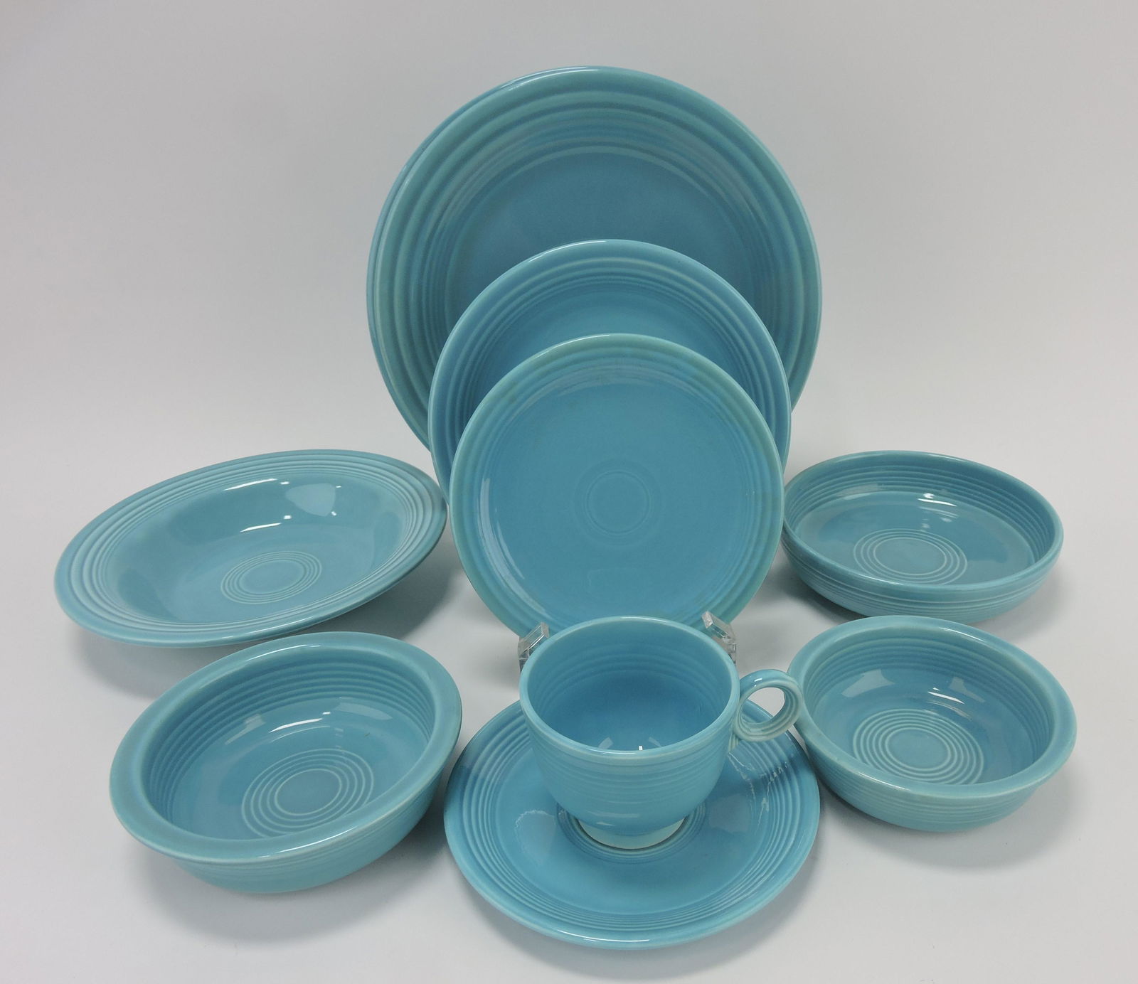 Fiesta 10 pc place setting, turquoise (1 of 1)