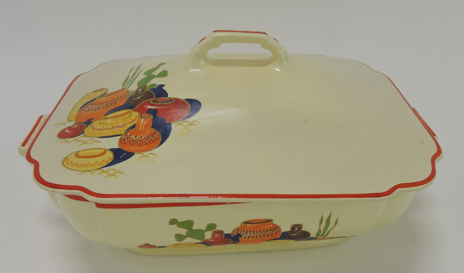 Homer Laughlin Mexicana casserole: .