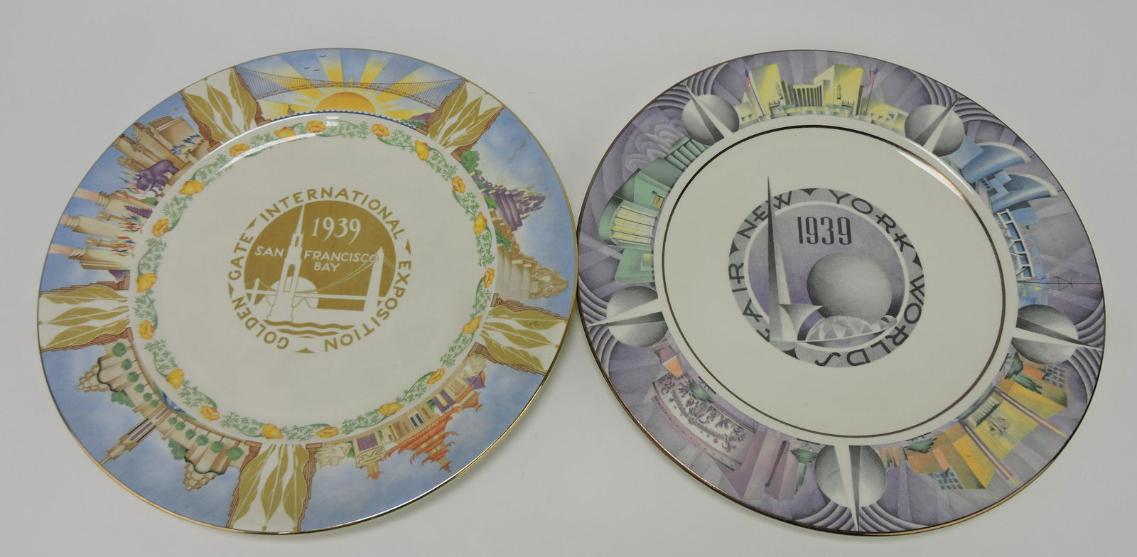 Fiesta lot of 2 plates- 1939 Golden (1 of 1)