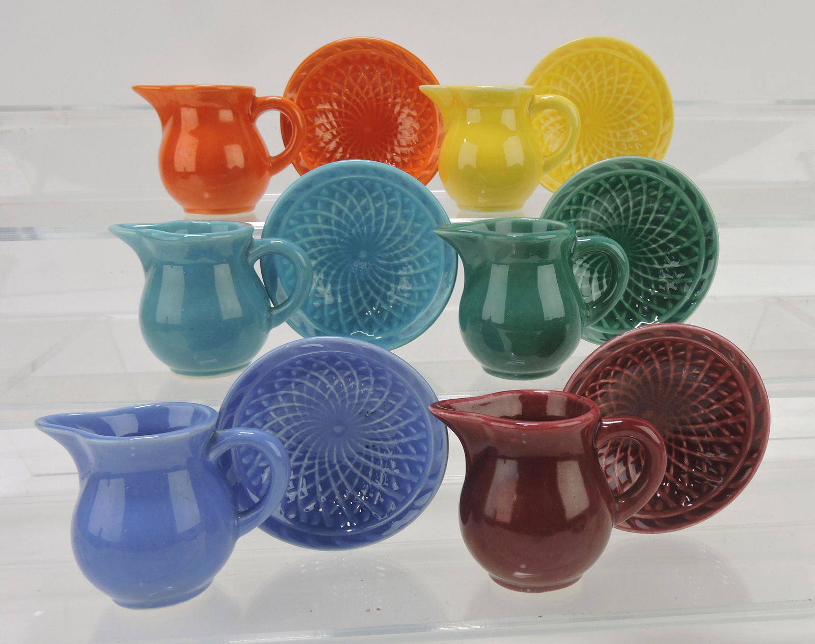 Harlequin set of 6 individual creamers (1 of 1)