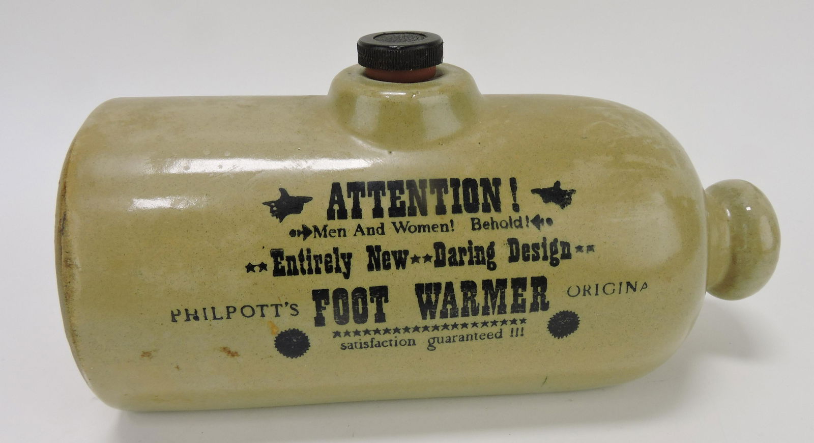 Philpott's stoneware footwarmer (1 of 1)