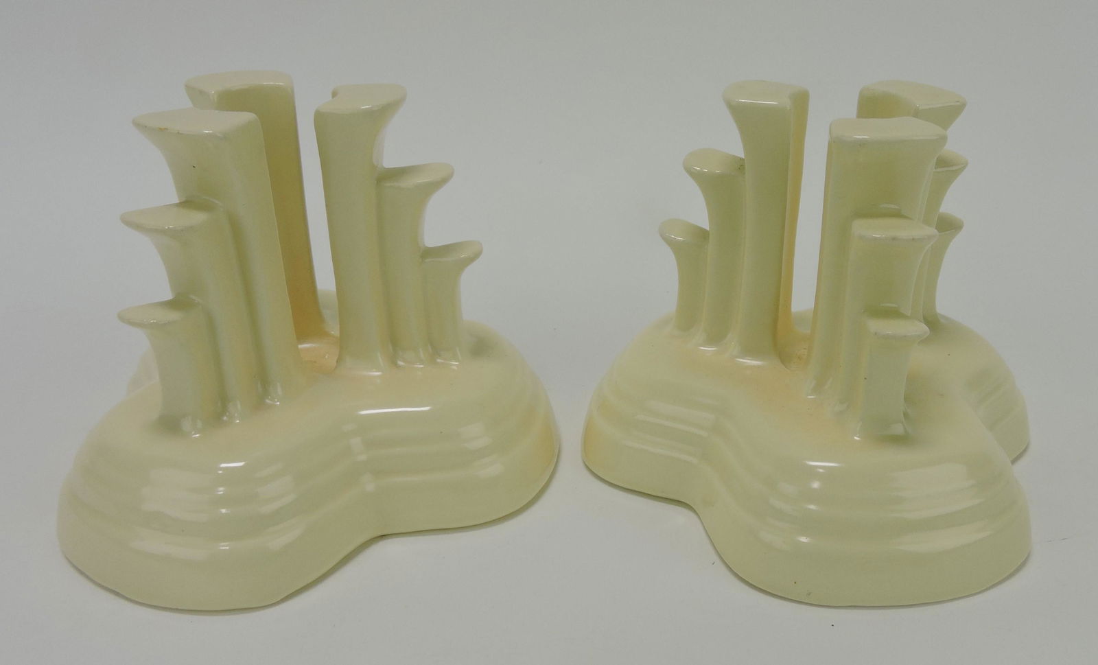 Fiesta tripod candle holder, pair, (1 of 1)