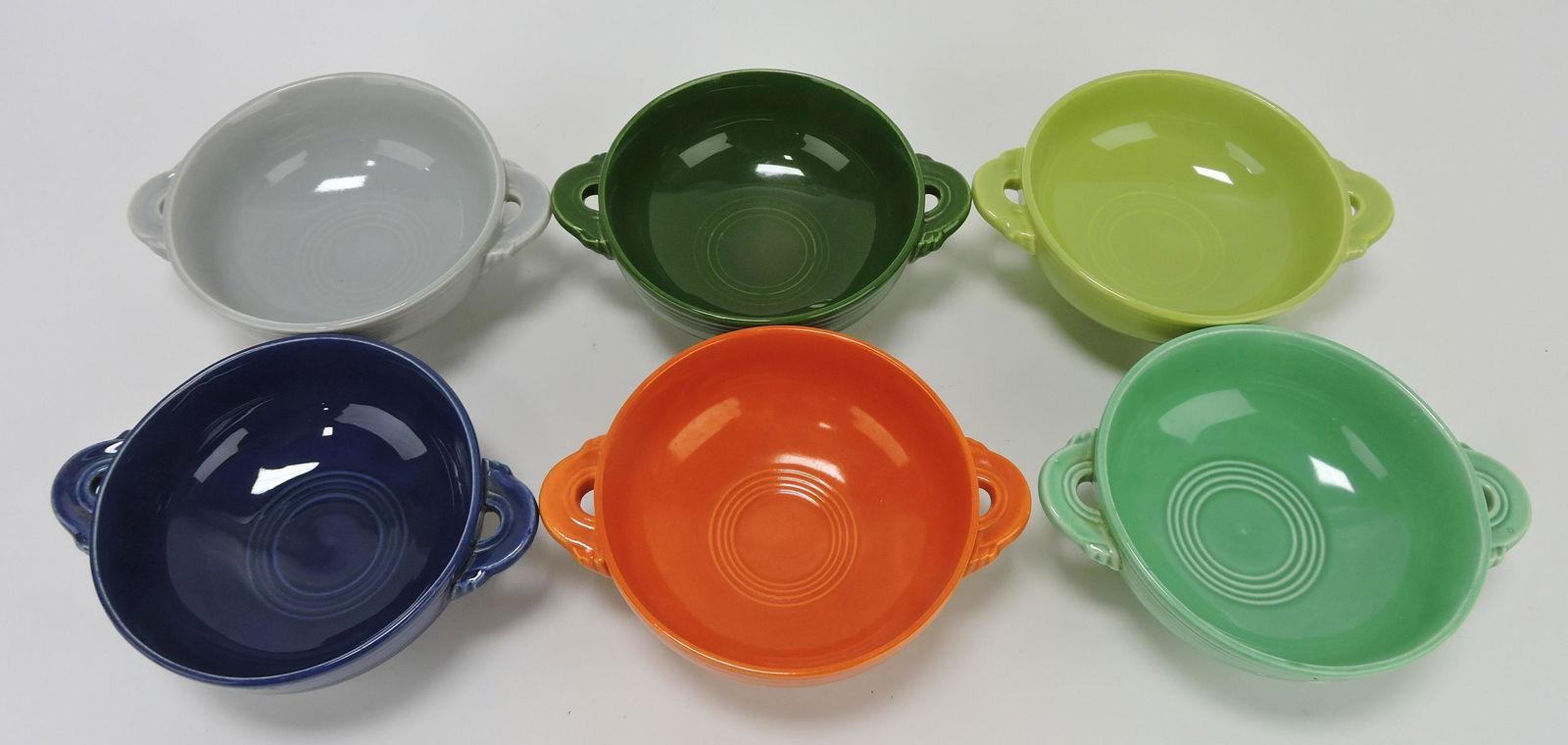 Fiesta cream soup group, 6 mixed (1 of 1)