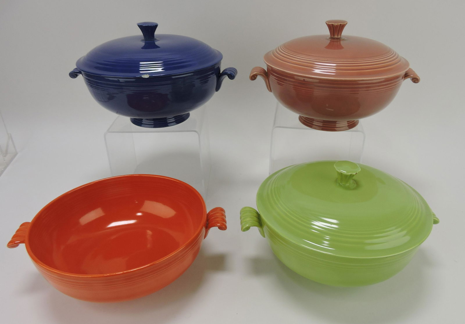 Fiesta casserole group, 4 mixed, (1 of 1)