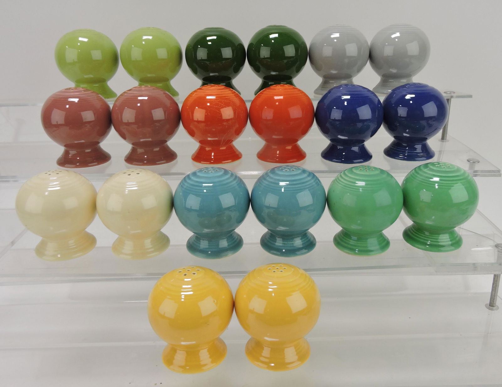 Fiesta salt & pepper group: 10 colors, (1 of 1)
