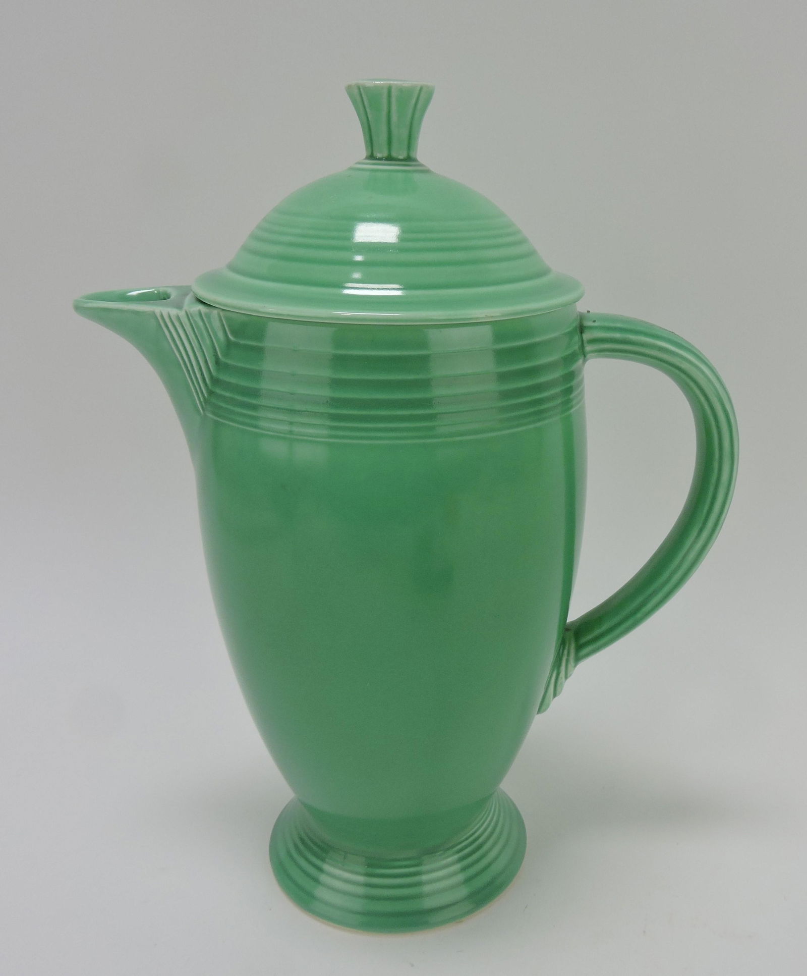 Fiesta coffee pot, green (1 of 1)